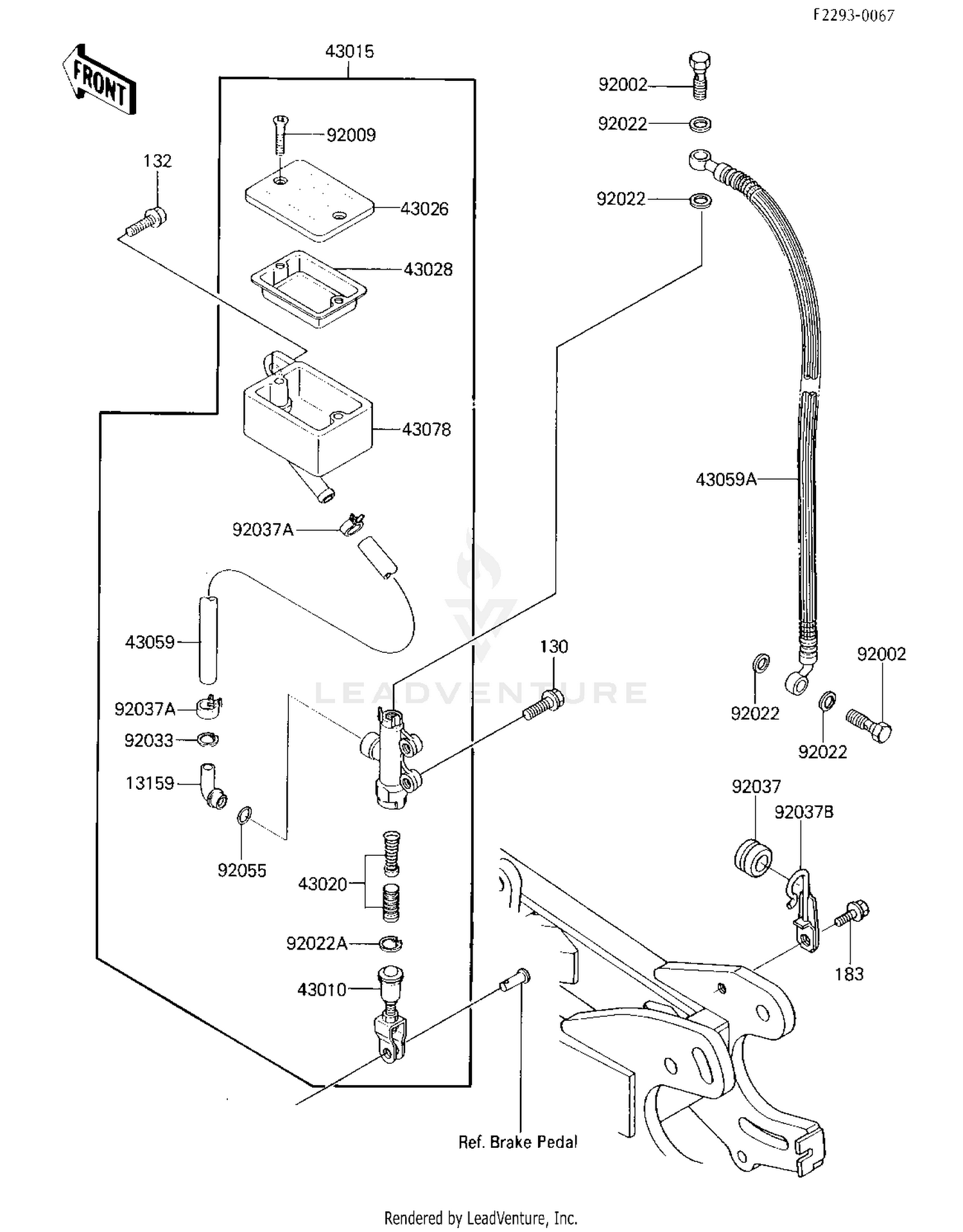 REAR MASTER CYLINDER
