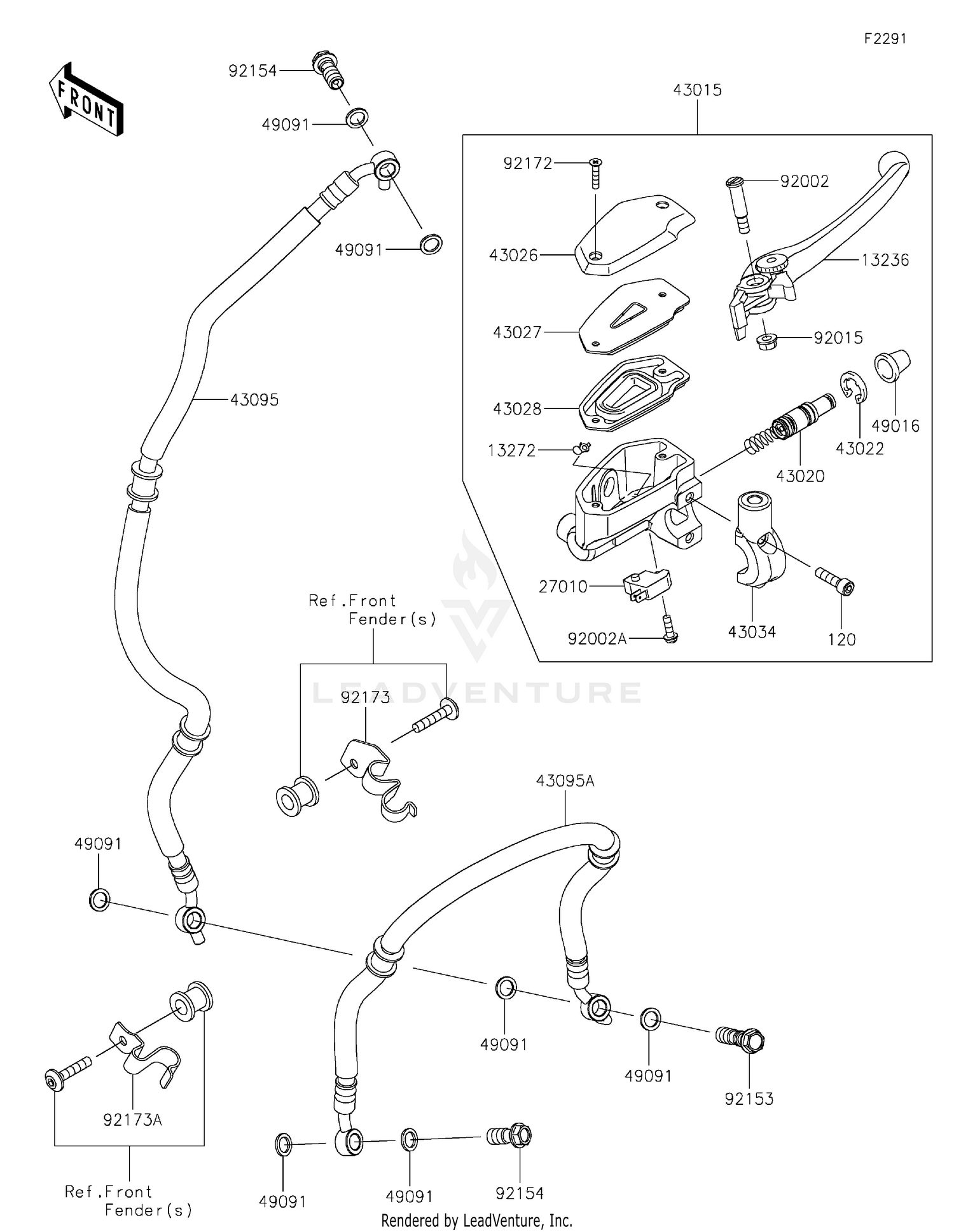 Front Master Cylinder