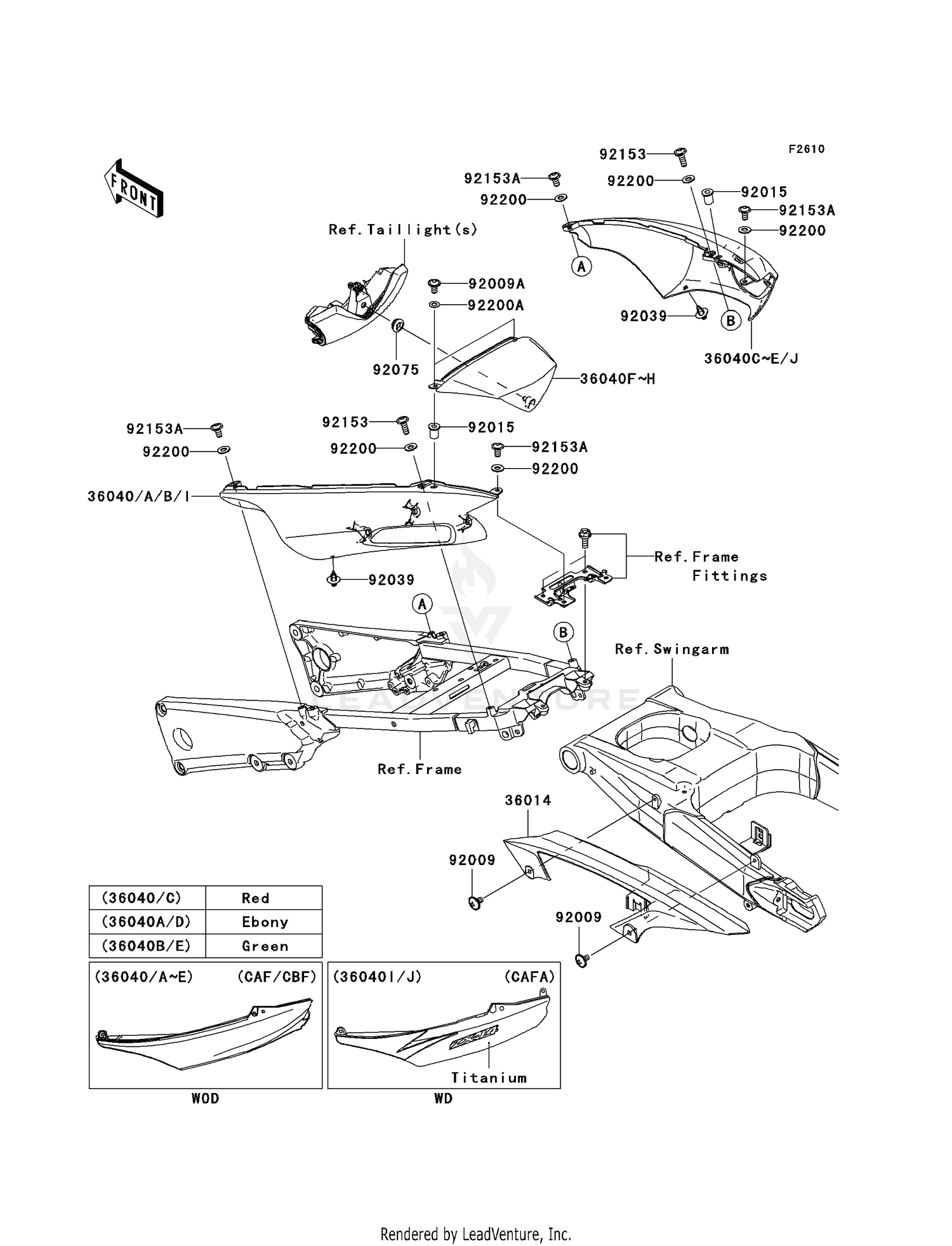 SIDE COVERS/CHAIN COVER