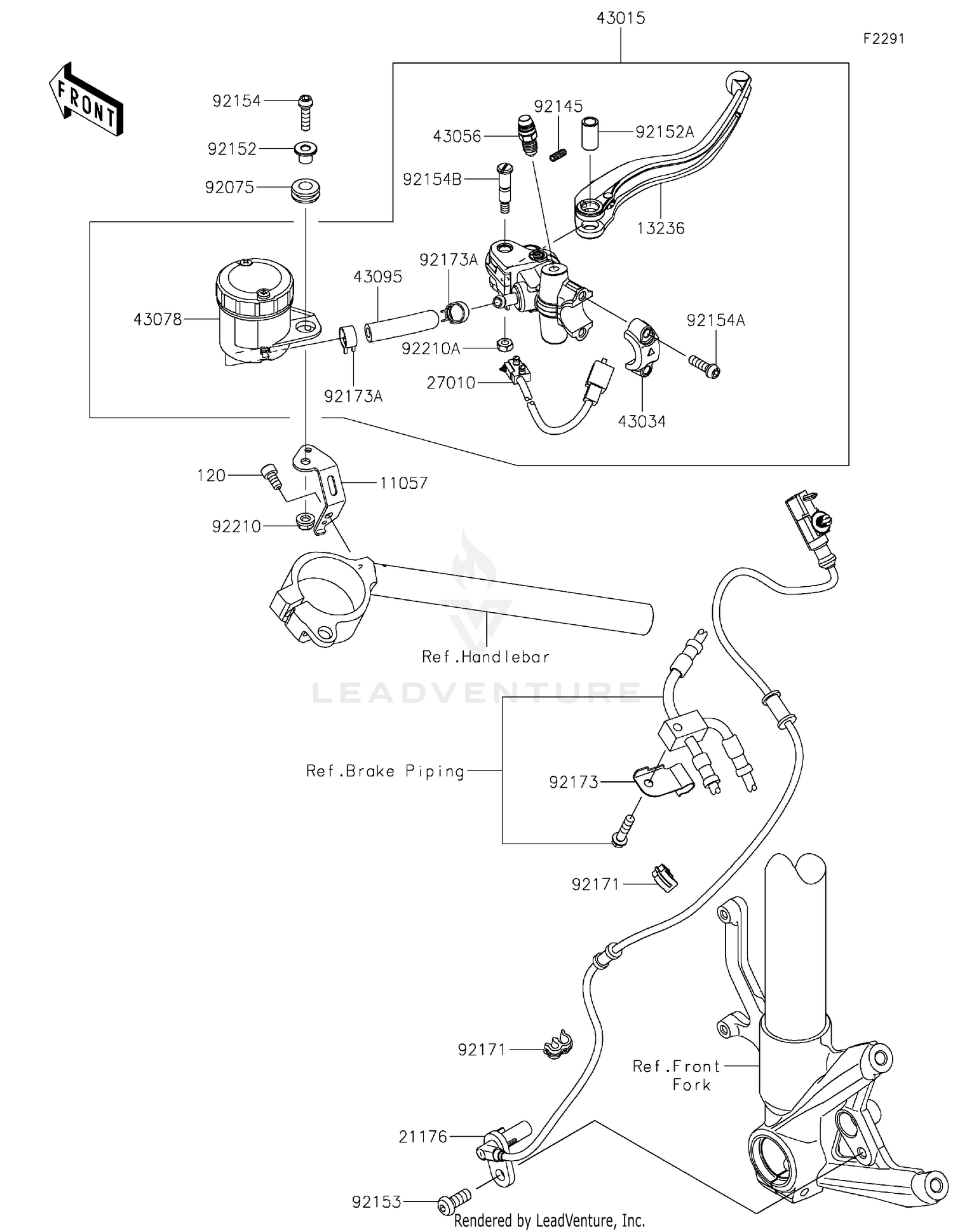 Front Master Cylinder