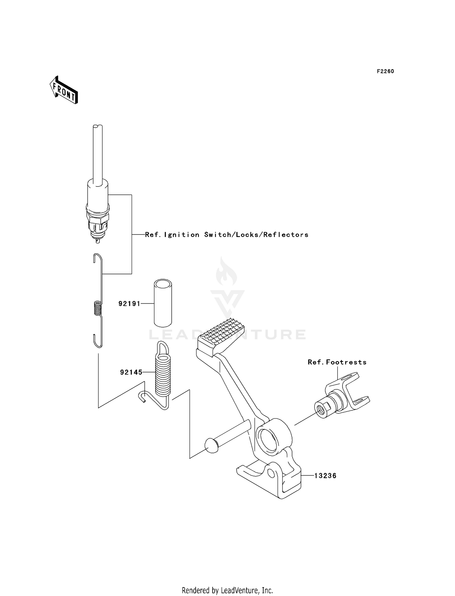 BRAKE PEDAL/TORQUE LINK
