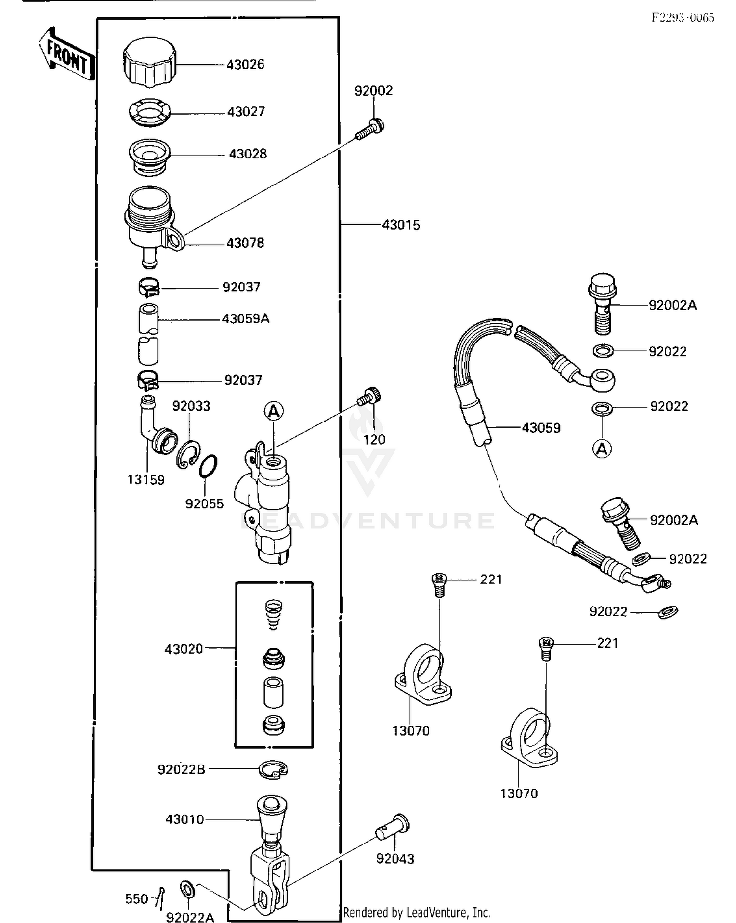 REAR MASTER CYLINDER