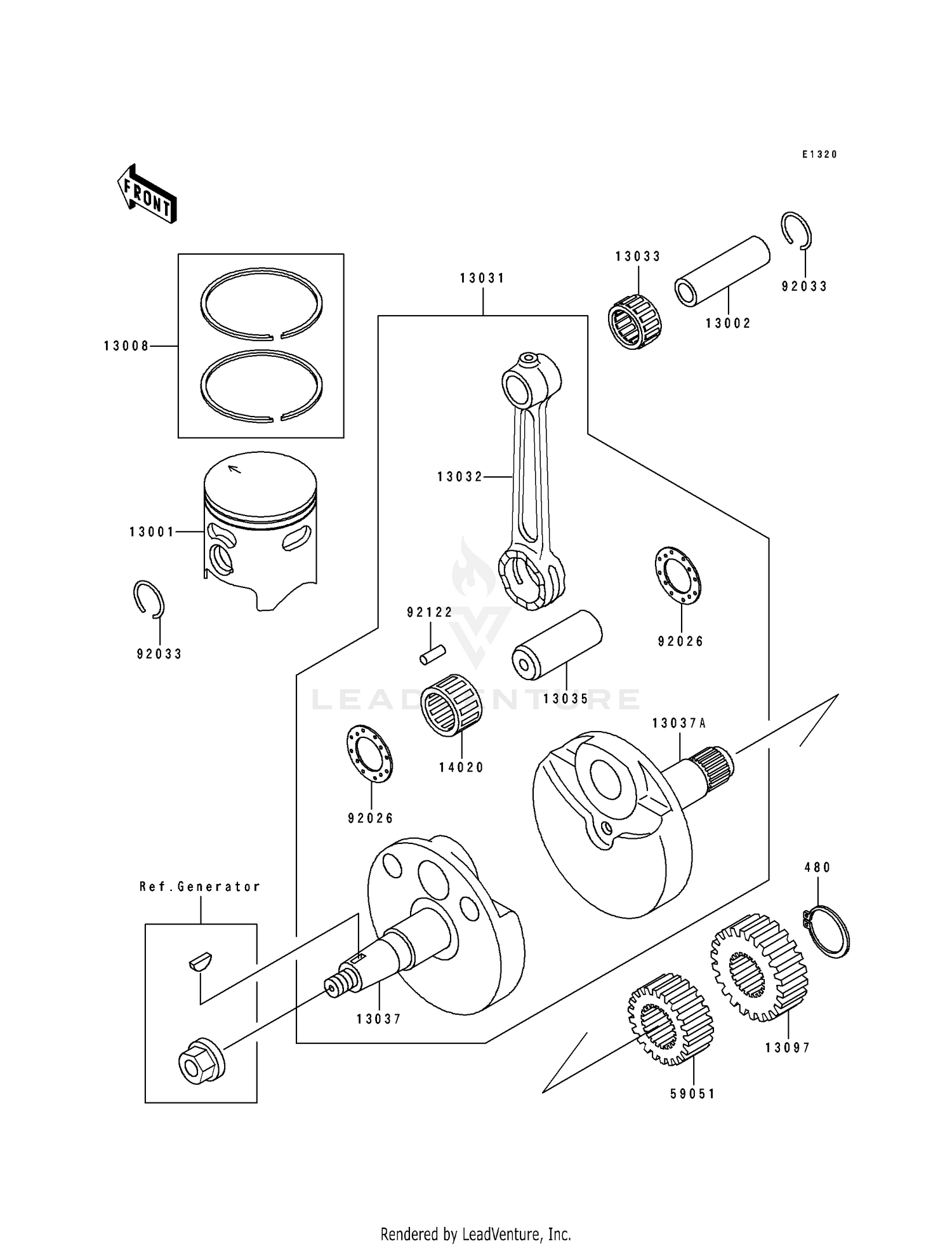 CRANKSHAFT/PISTON(S)