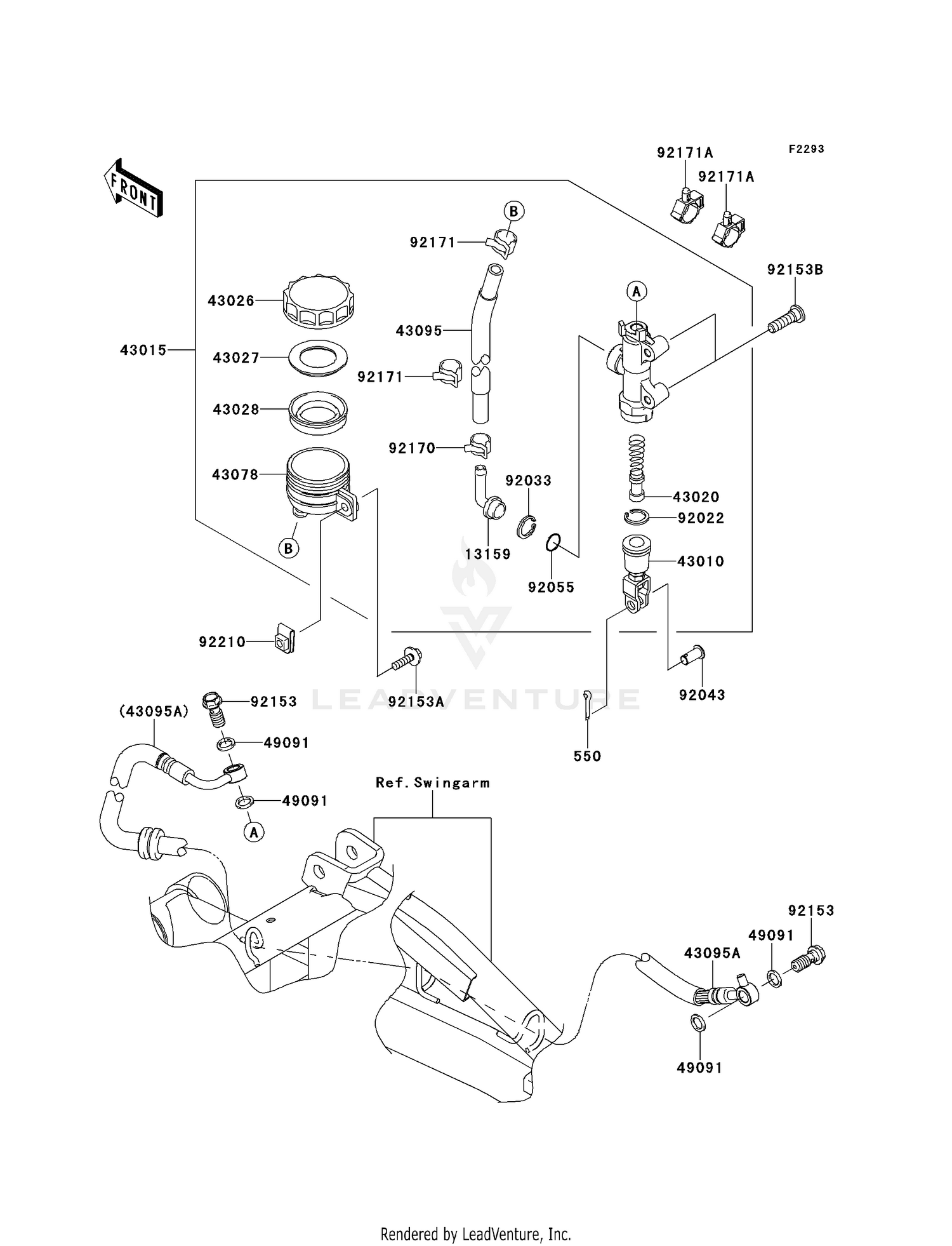 REAR MASTER CYLINDER