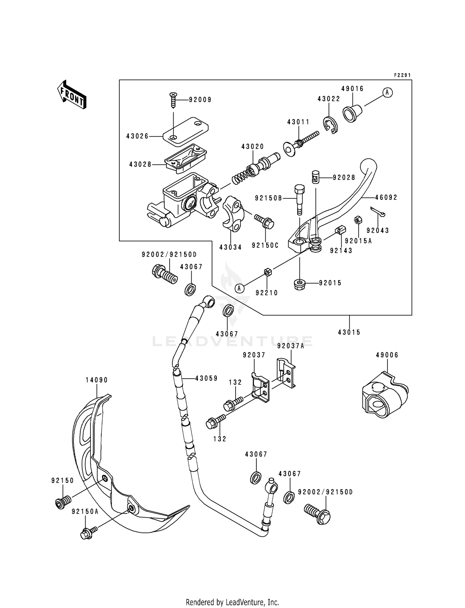 FRONT MASTER CYLINDER