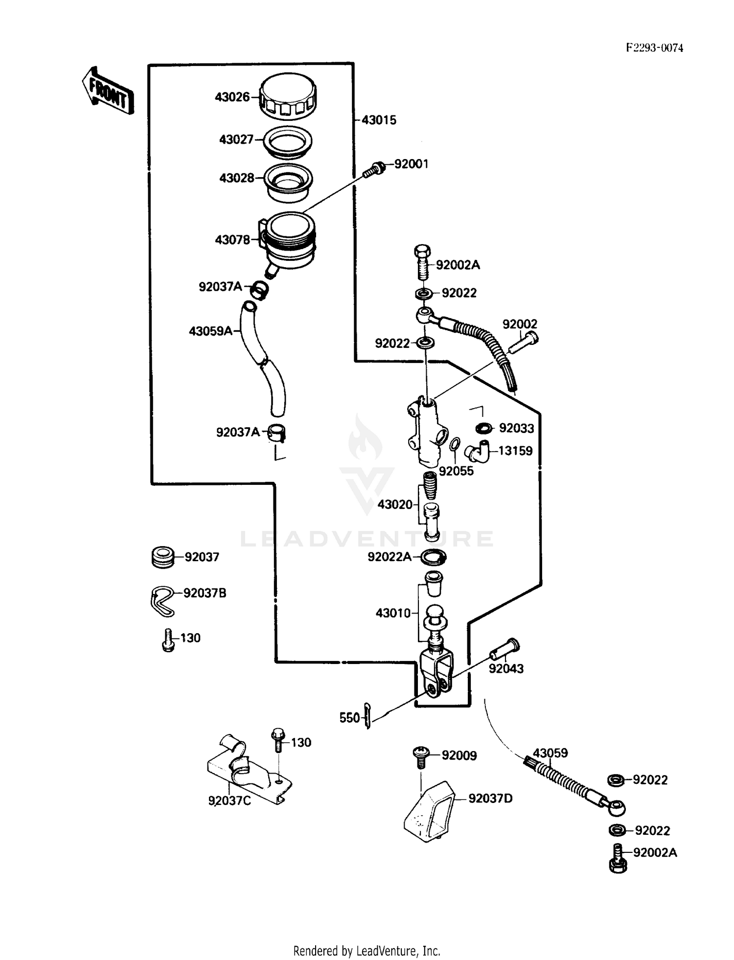Rear Master Cylinder