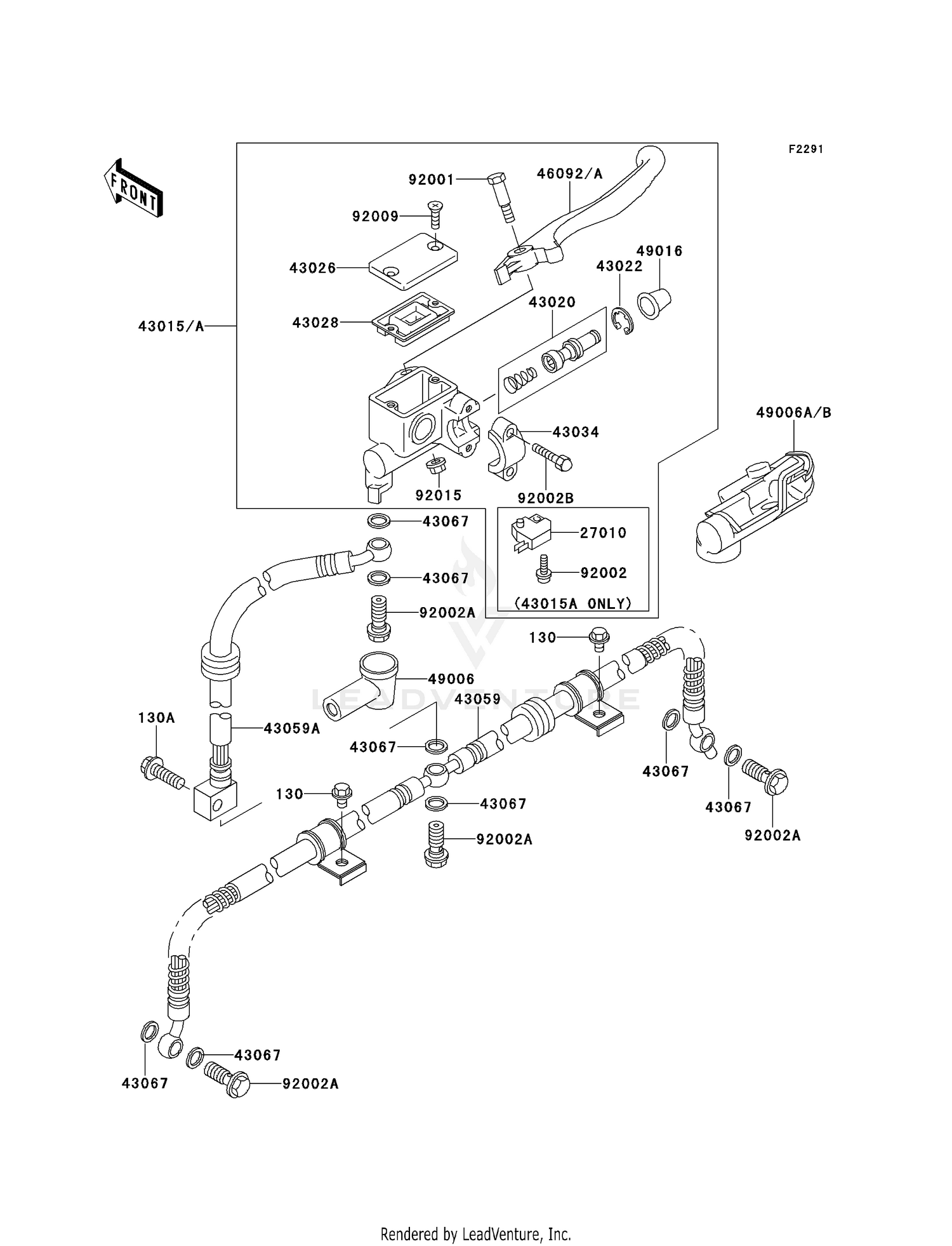 FRONT MASTER CYLINDER