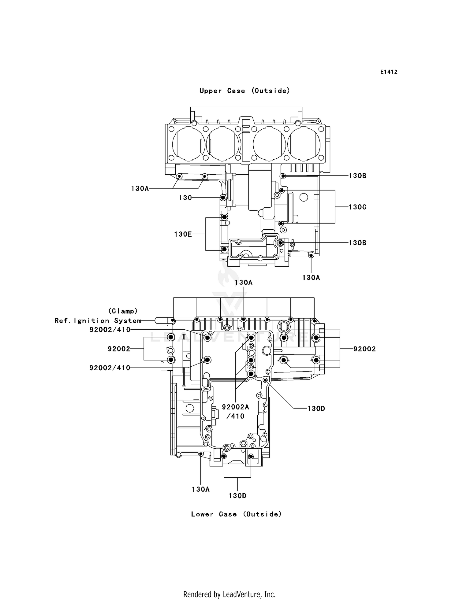 CRANKCASE BOLT PATTERN