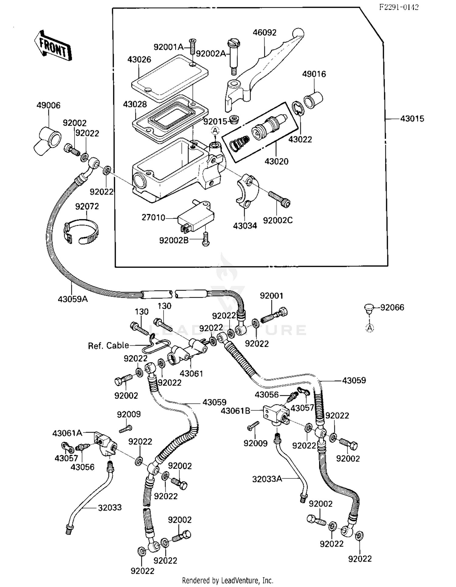 FRONT MASTER CYLINDER