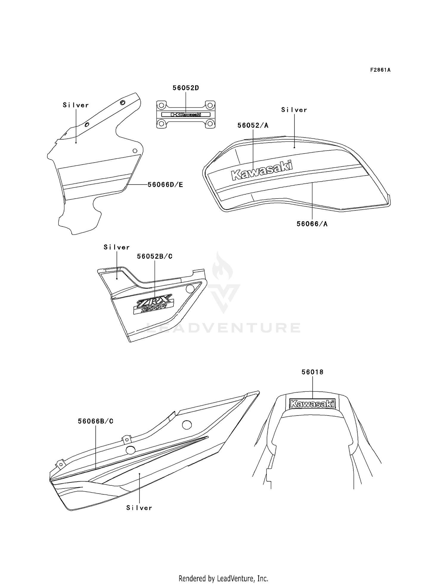 DECALS (SILVER)(A4)(CA,US)