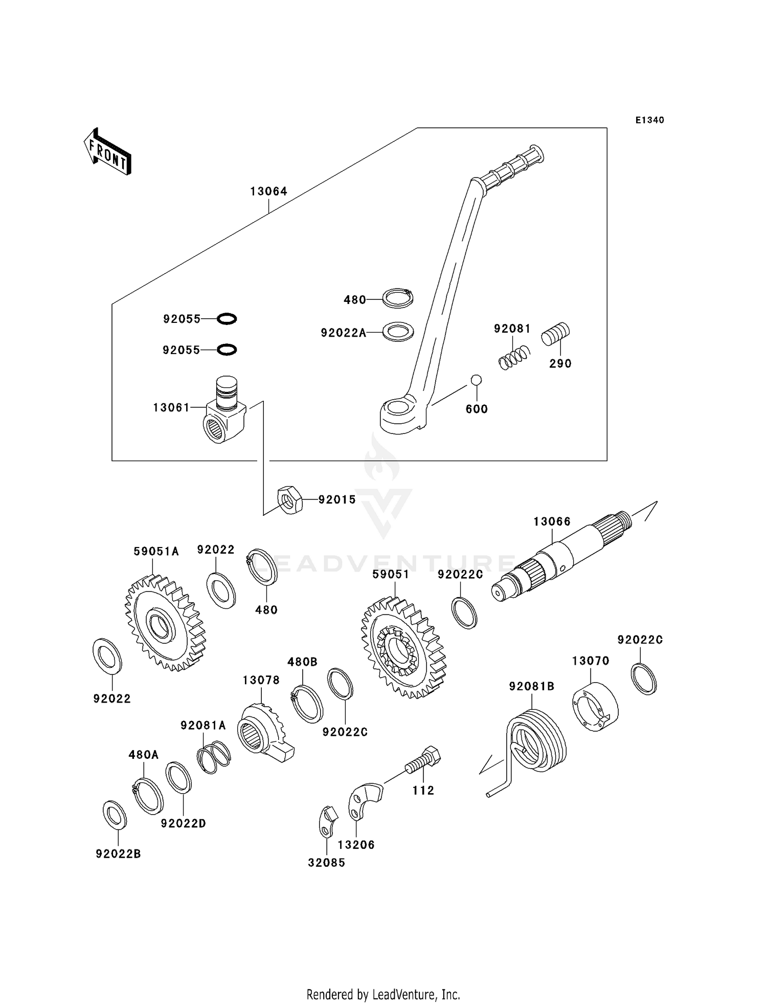 KICKSTARTER MECHANISM