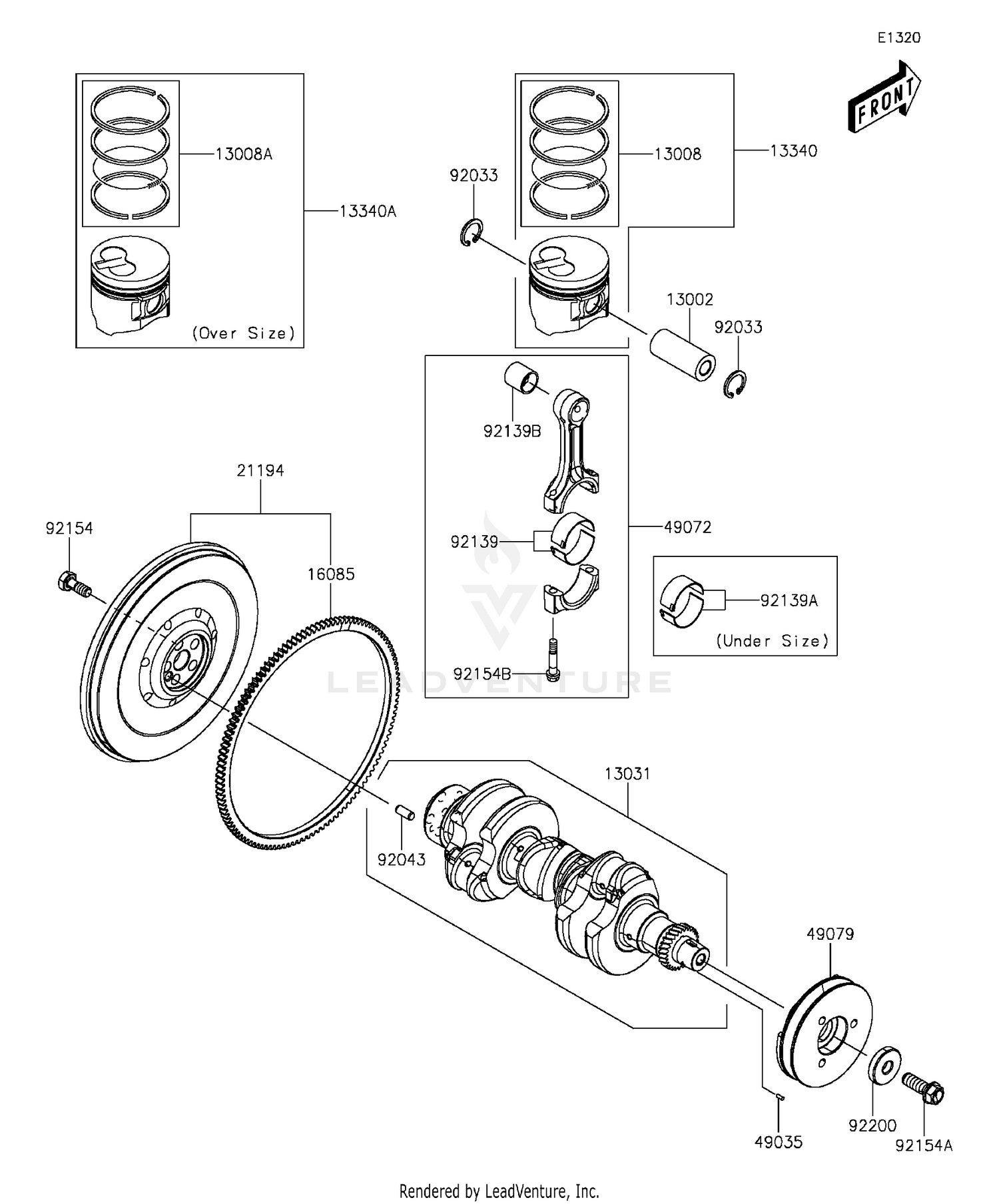 Crankshaft/Piston(s)