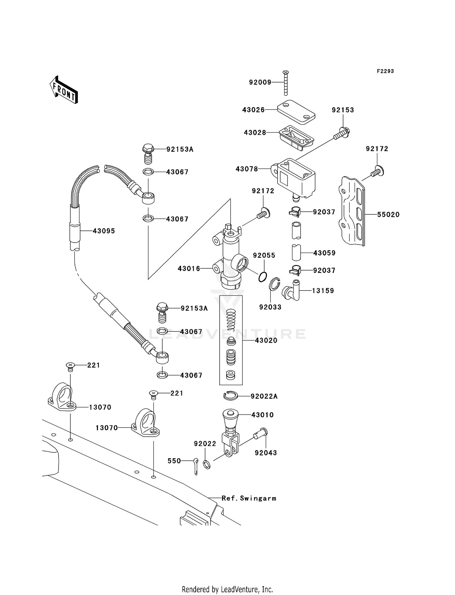 REAR MASTER CYLINDER