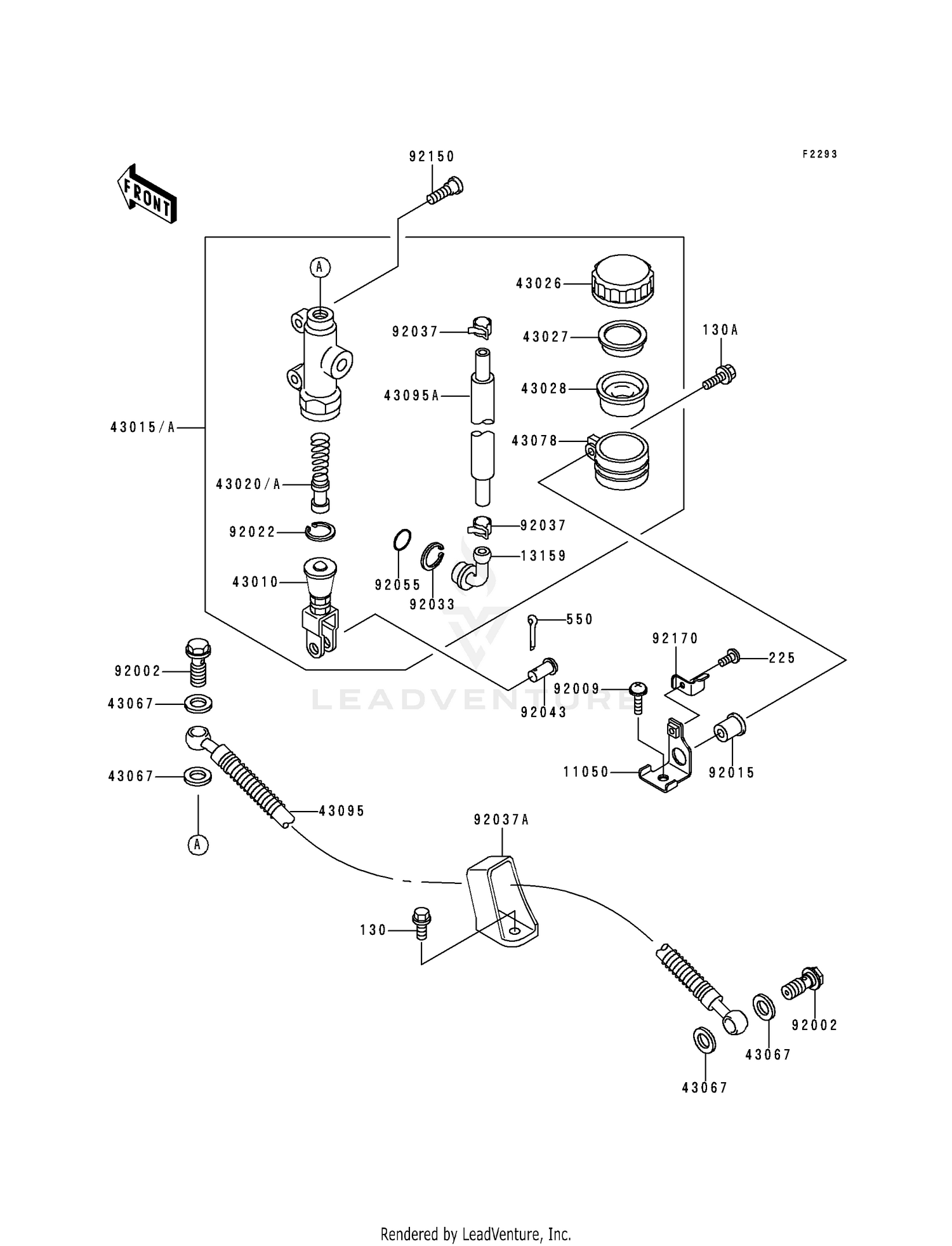 REAR MASTER CYLINDER