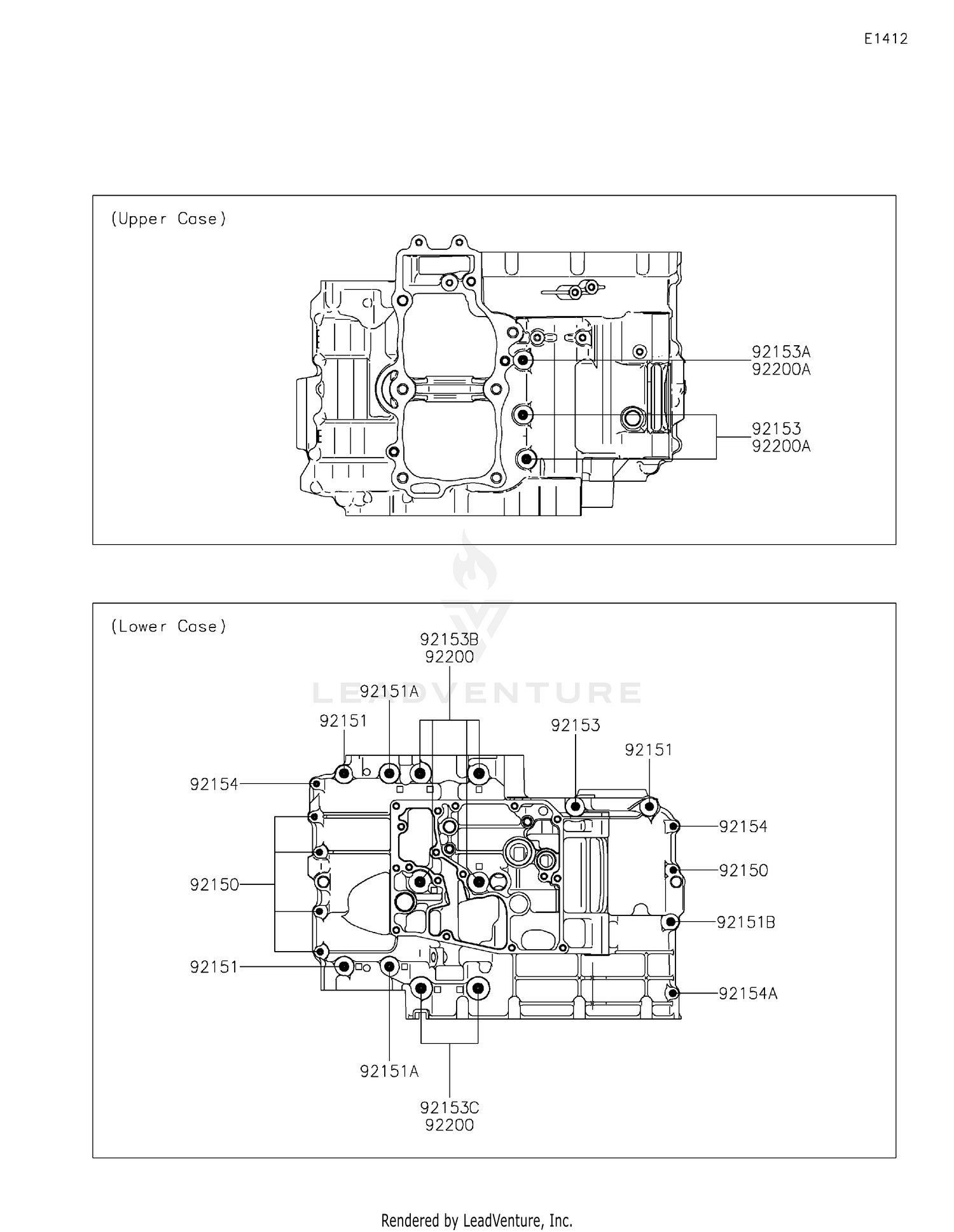 Crankcase Bolt Pattern