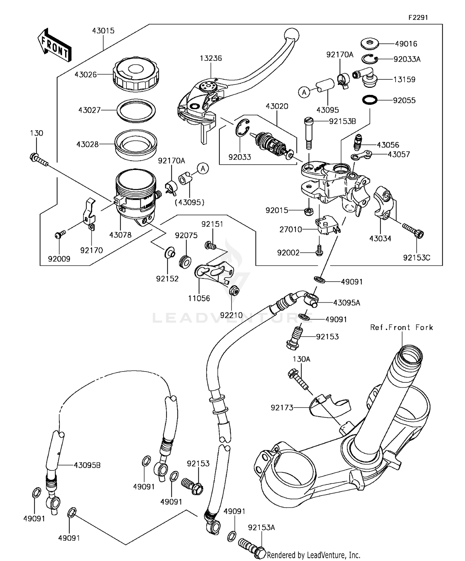 Front Master Cylinder