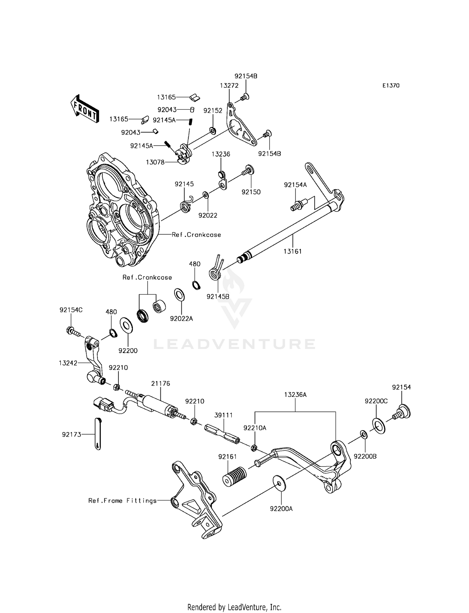 GEAR CHANGE MECHANISM