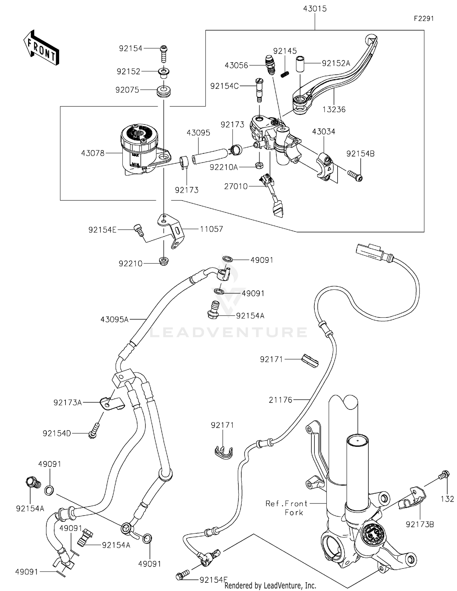 Front Master Cylinder
