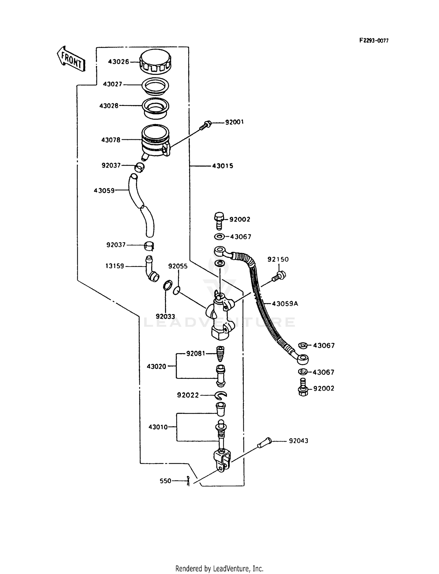 REAR MASTER CYLINDER