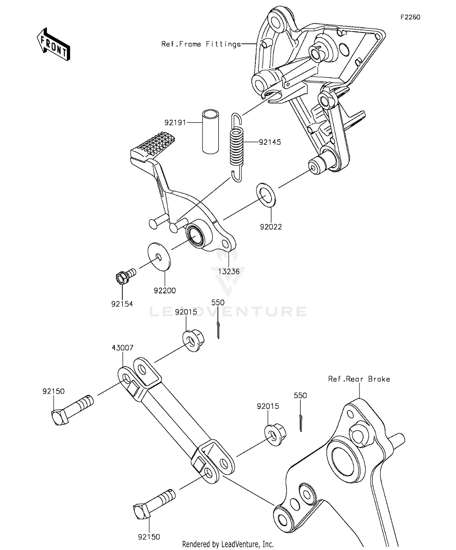 Brake Pedal/Torque Link