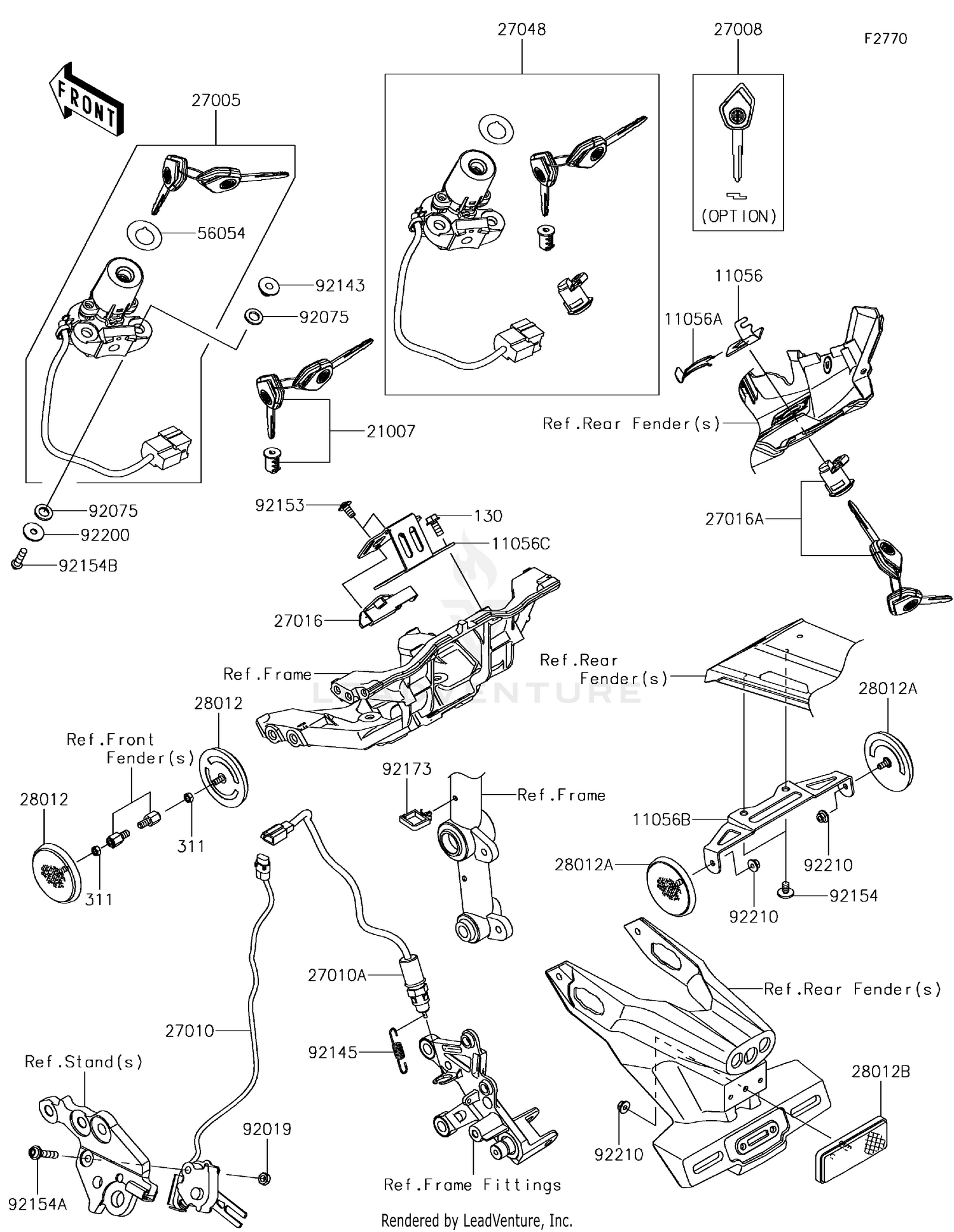 Ignition Switch/Locks/Reflectors