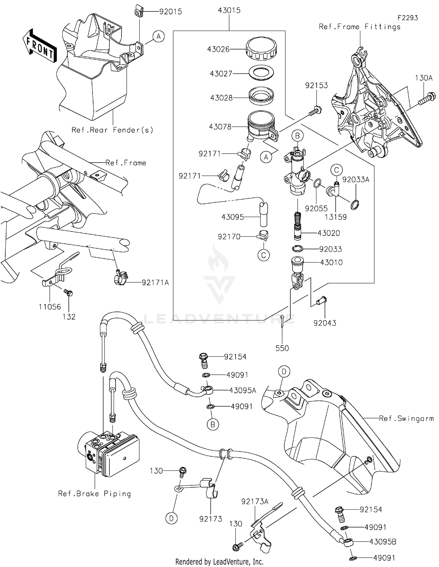 Rear Master Cylinder