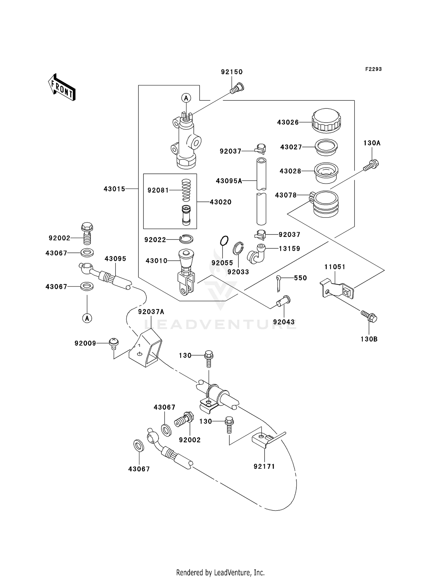 REAR MASTER CYLINDER