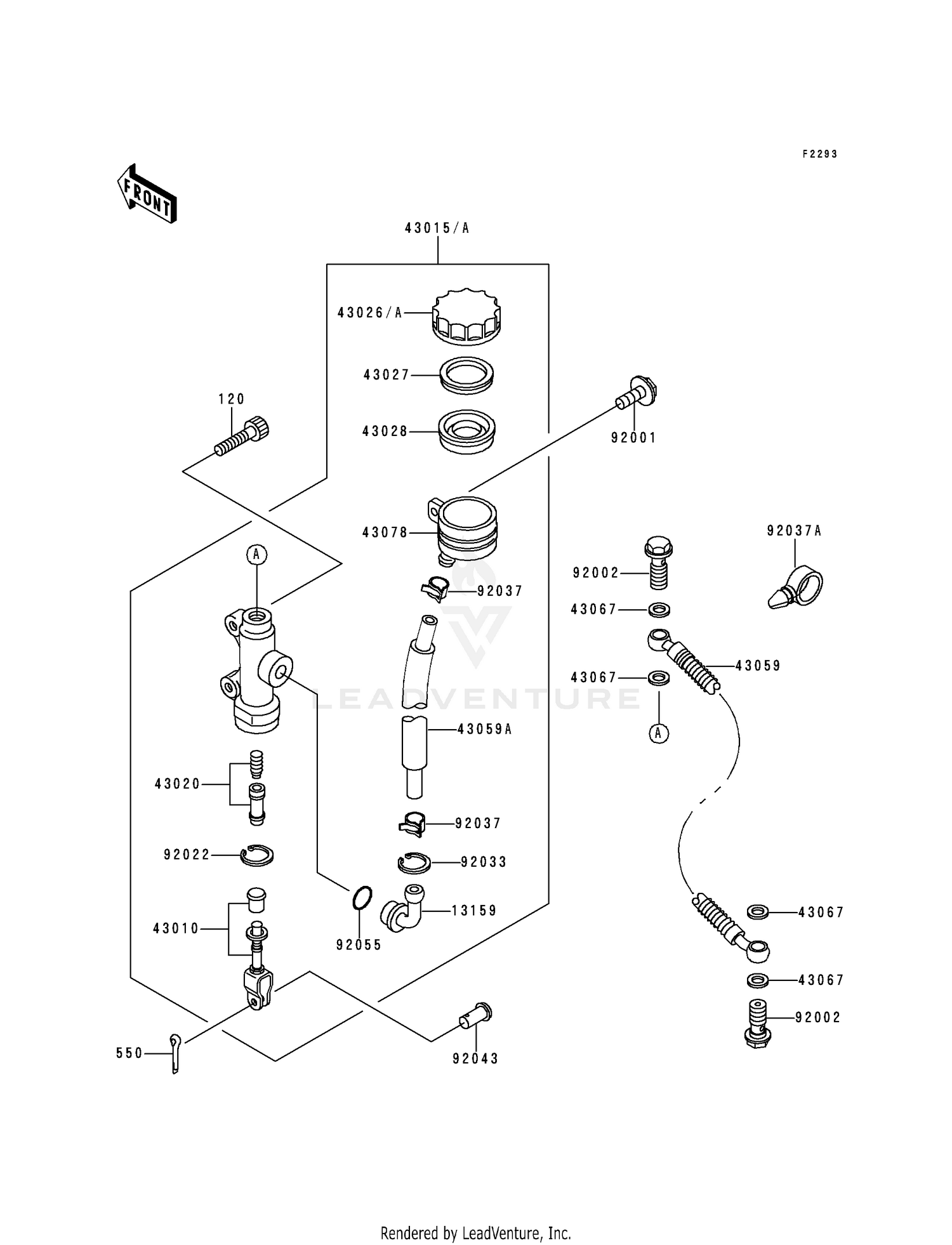 REAR MASTER CYLINDER