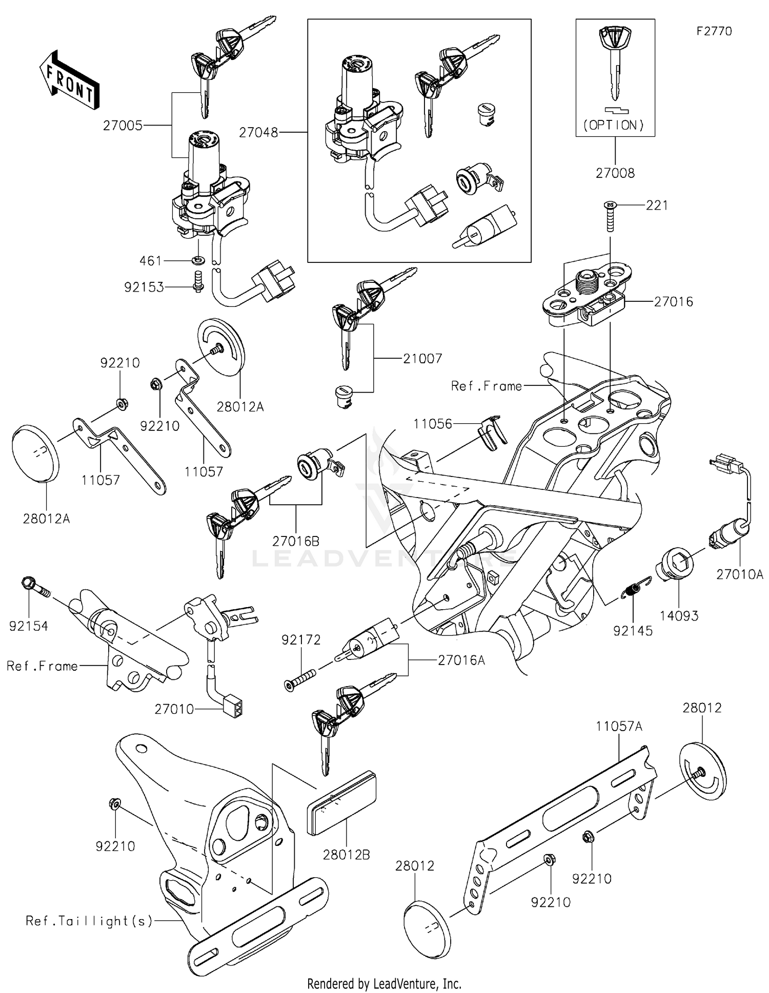 Ignition Switch/Locks/Reflectors