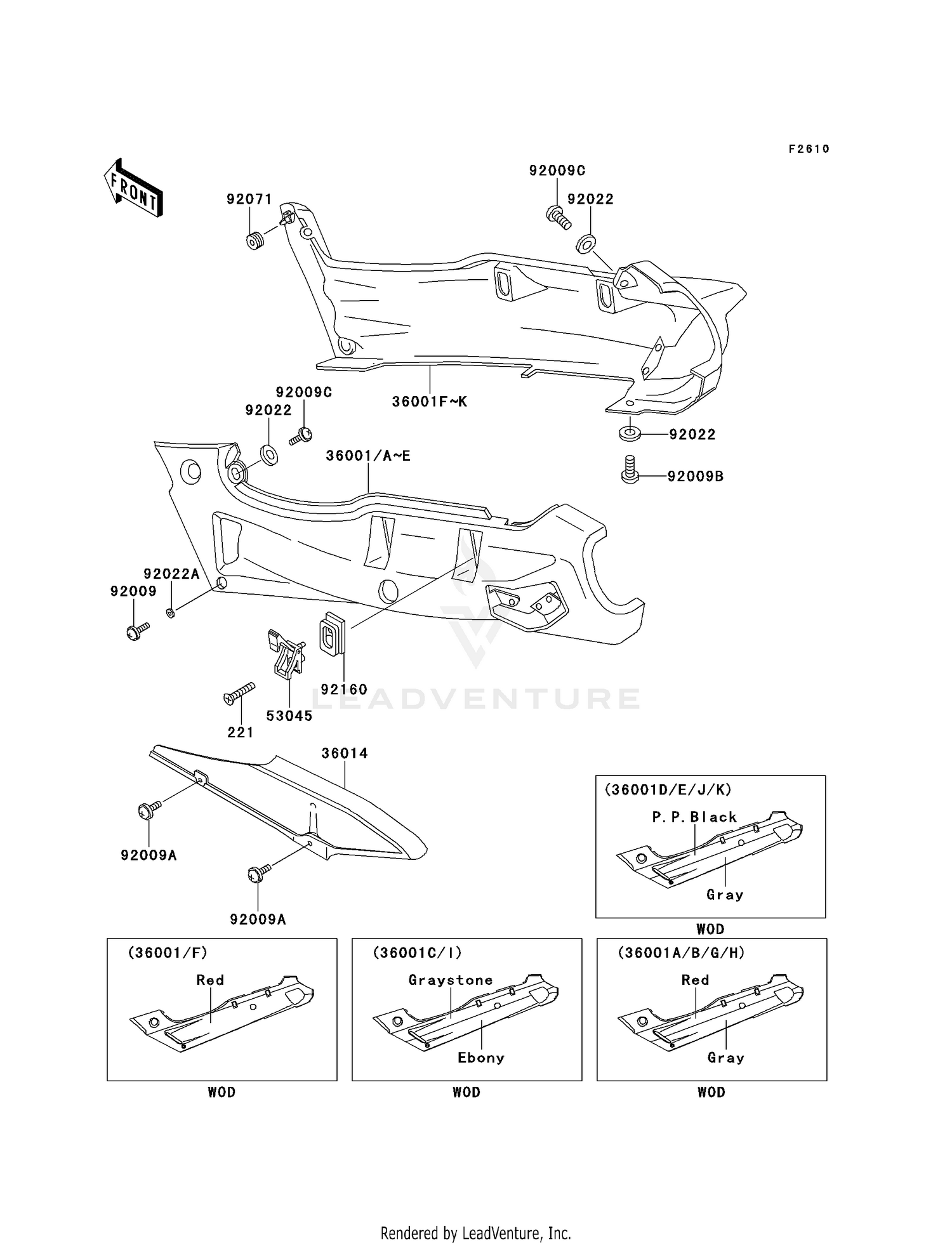 SIDE COVERS/CHAIN COVER