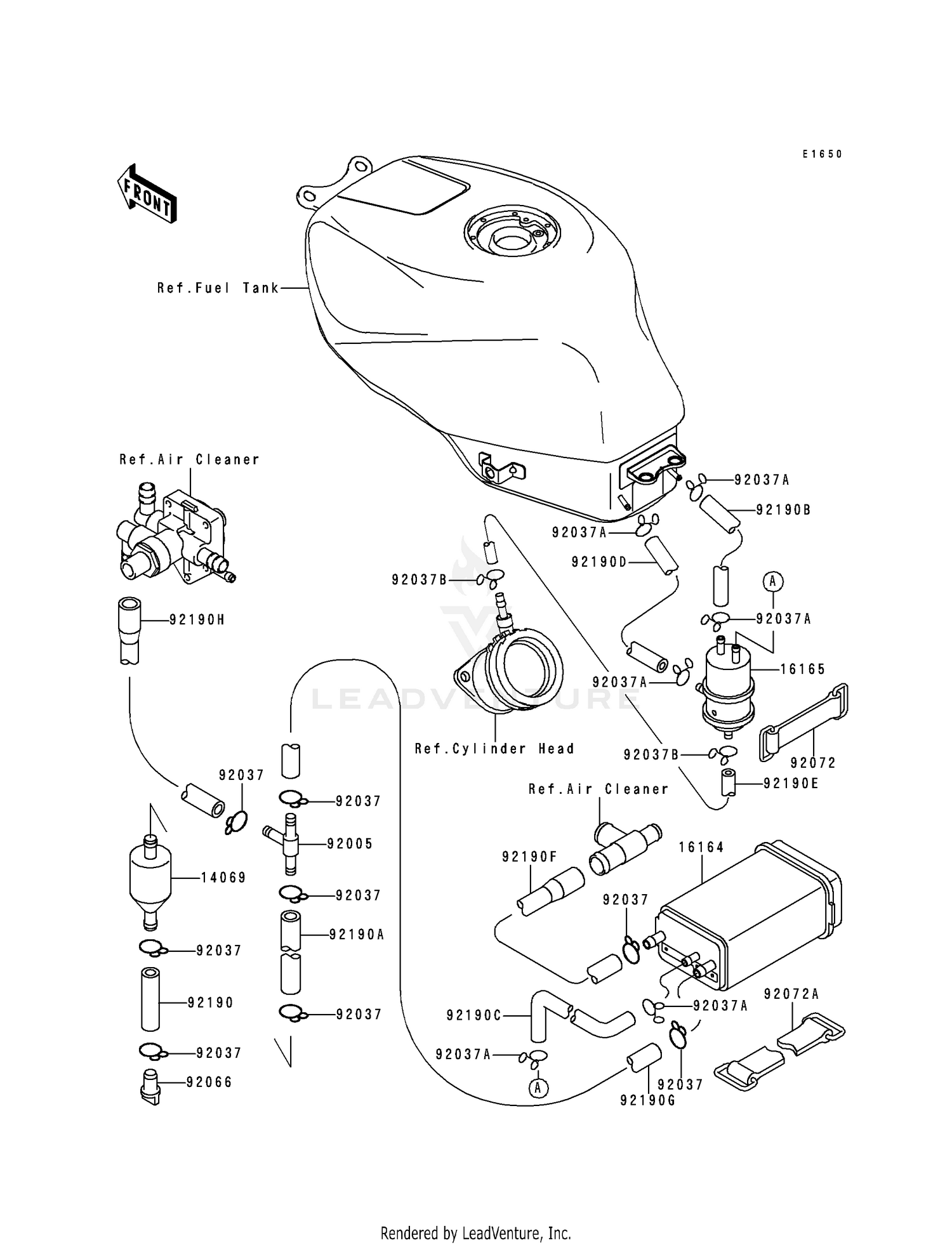 FUEL EVAPORATIVE SYSTEM