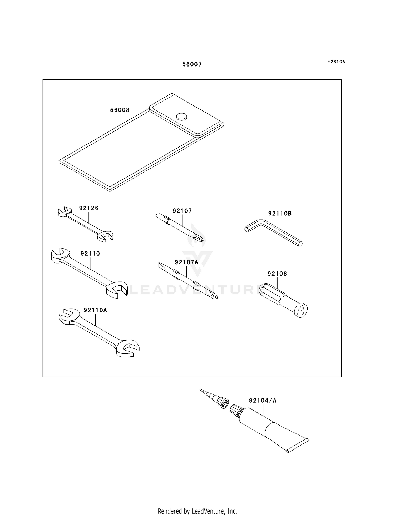 OWNER'S TOOLS (EAF-ECF)