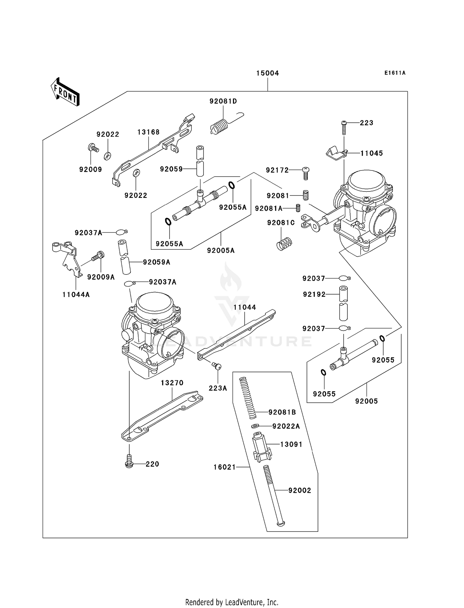 CARBURETOR (D8F/D9F)