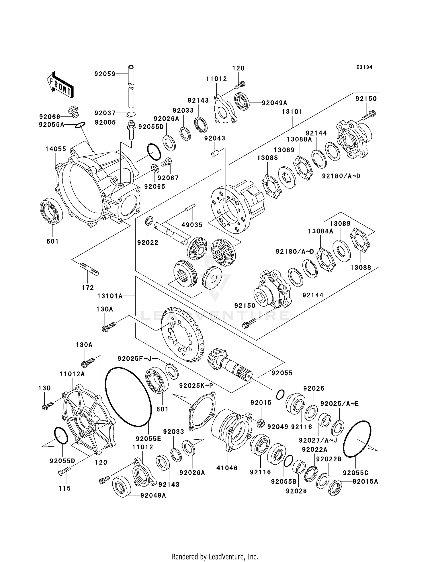 DRIVE SHAFT (DIFFERENTIAL)
