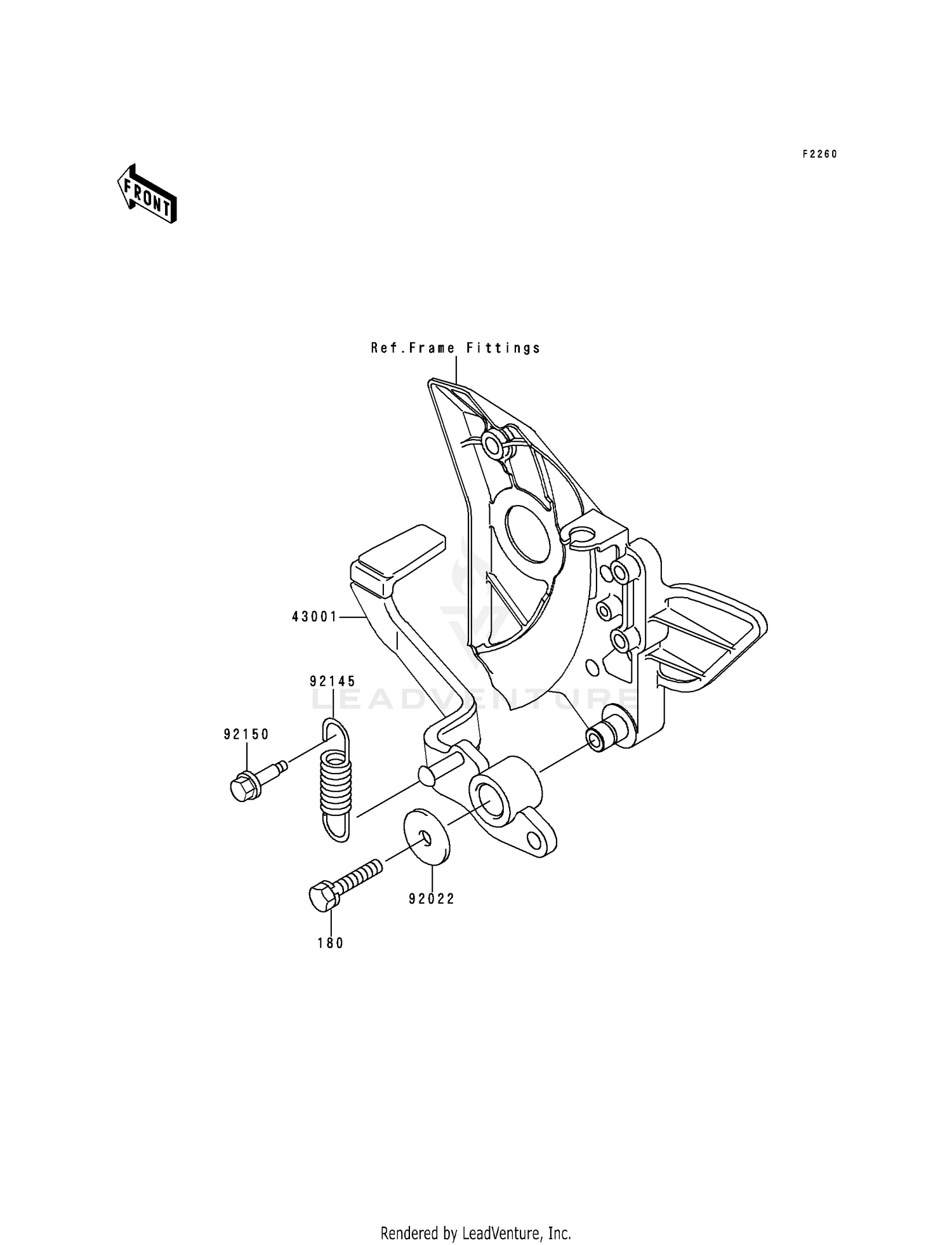 BRAKE PEDAL/TORQUE LINK