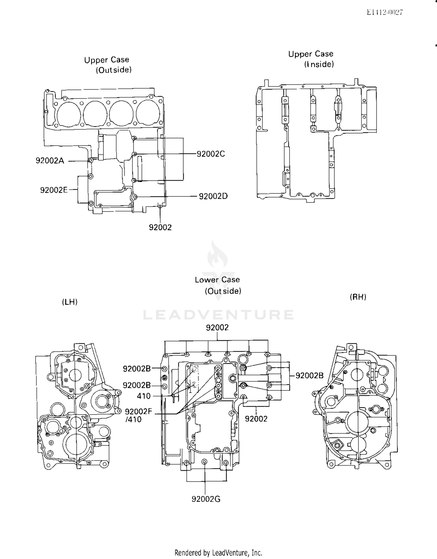 CRANKCASE BOLT PATTERN