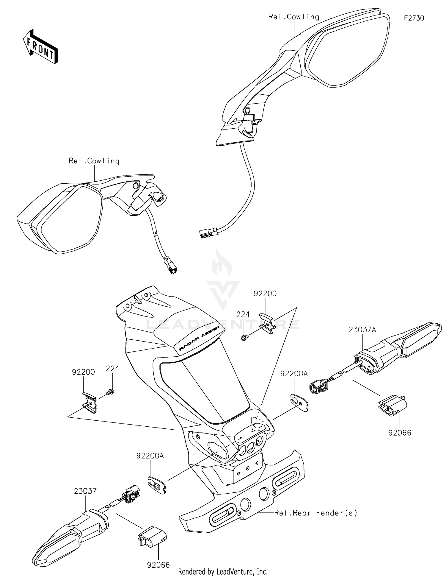 Shop OEM 2023 Kawasaki NINJA H2 SX SE Motorcycle Parts | MotoSport