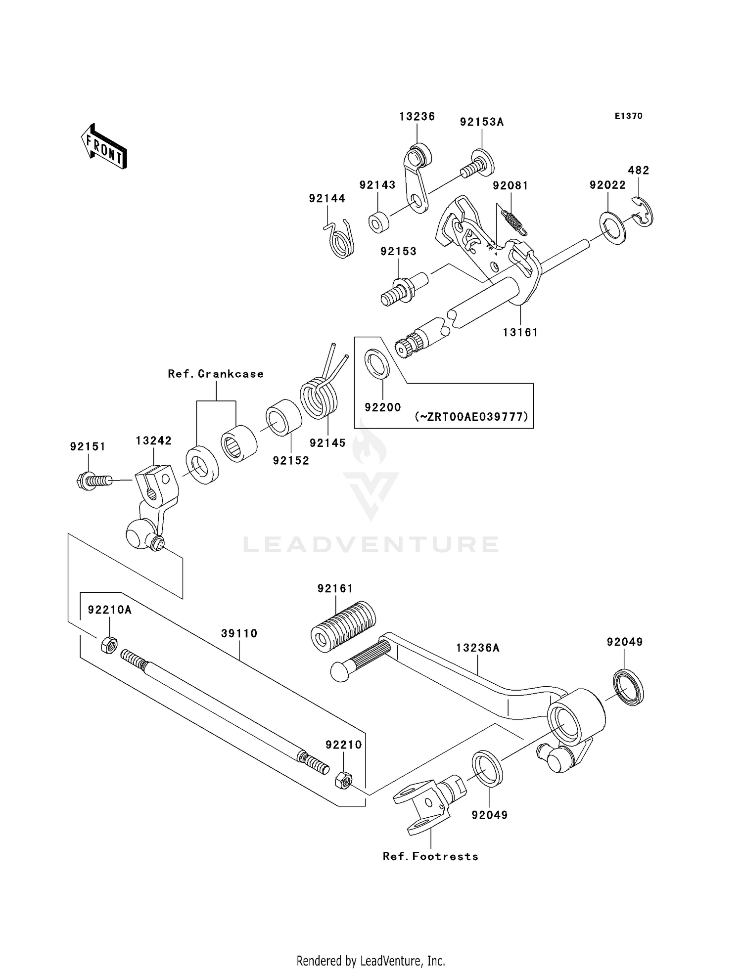 GEAR CHANGE MECHANISM