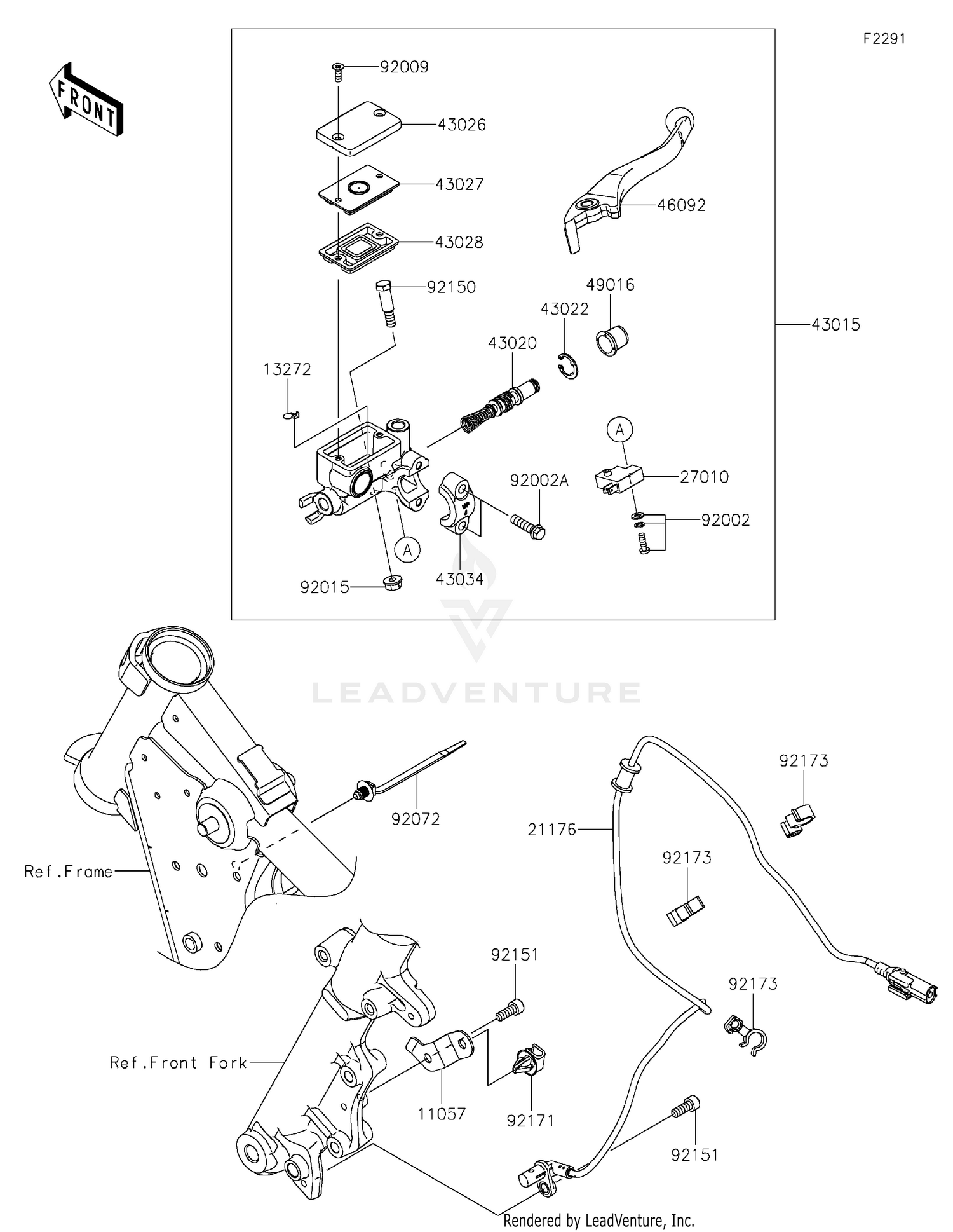 Front Master Cylinder