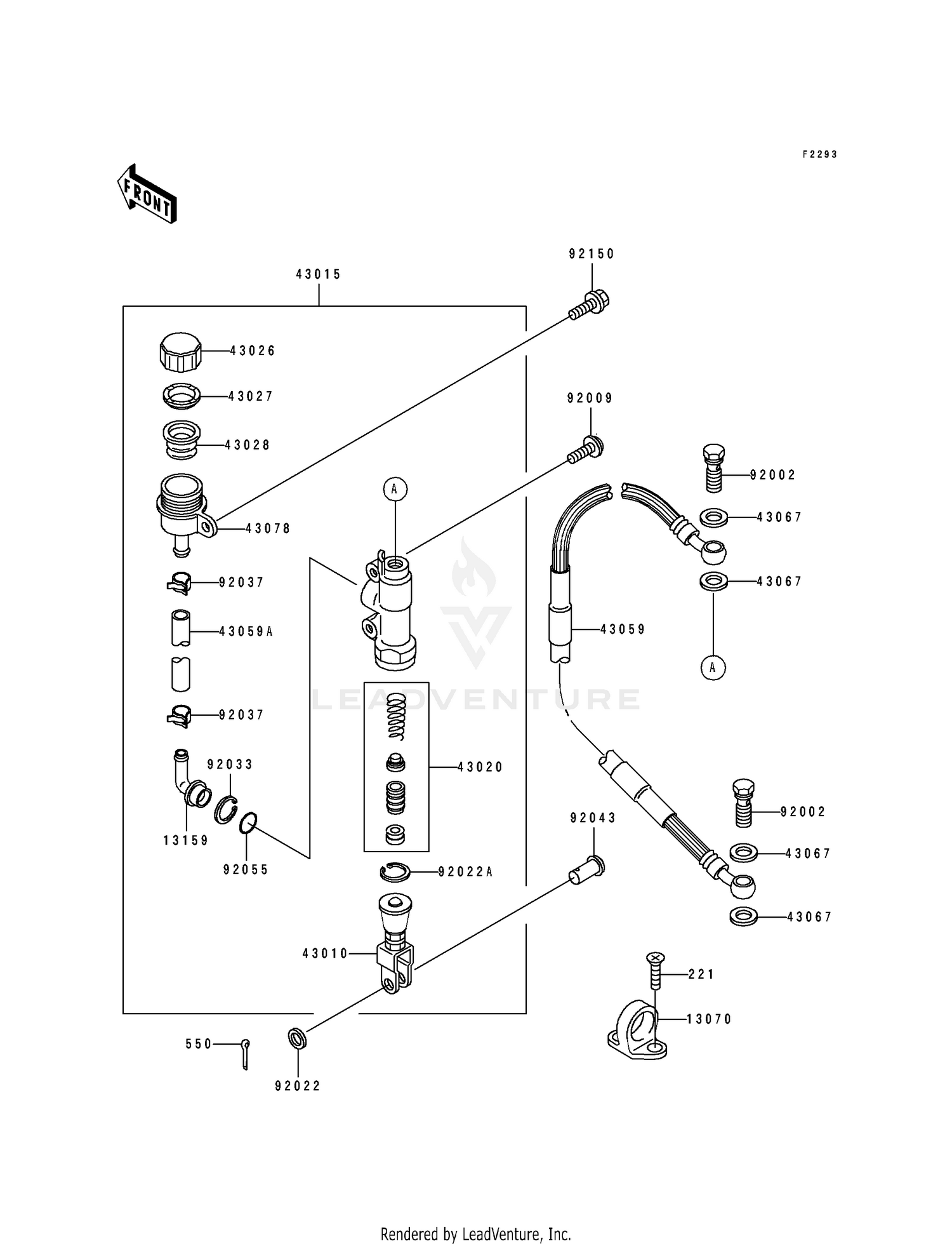REAR MASTER CYLINDER