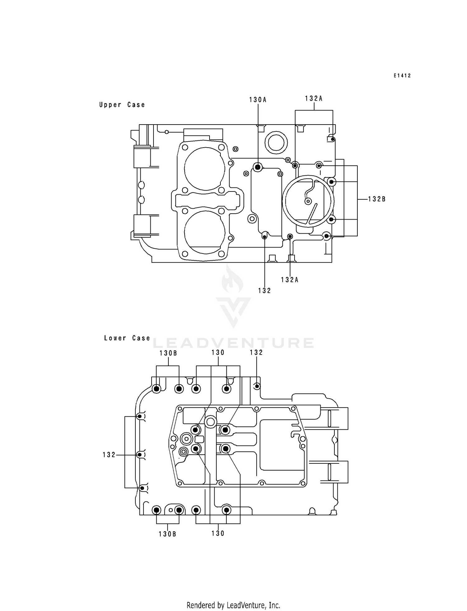 CRANKCASE BOLT PATTERN