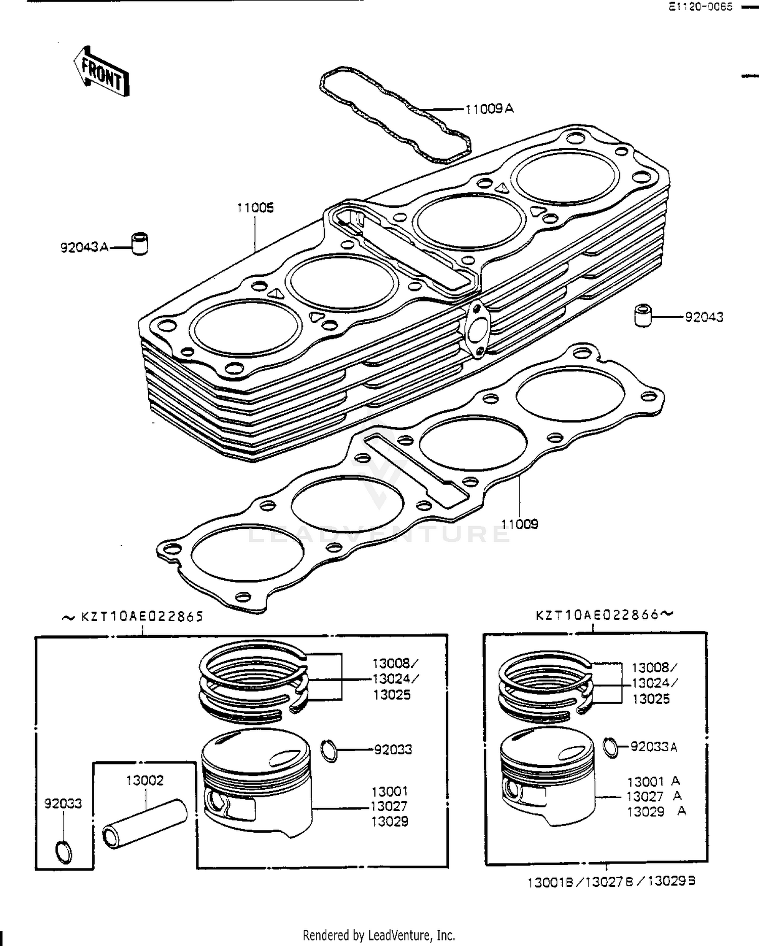 CYLINDER/PISTONS