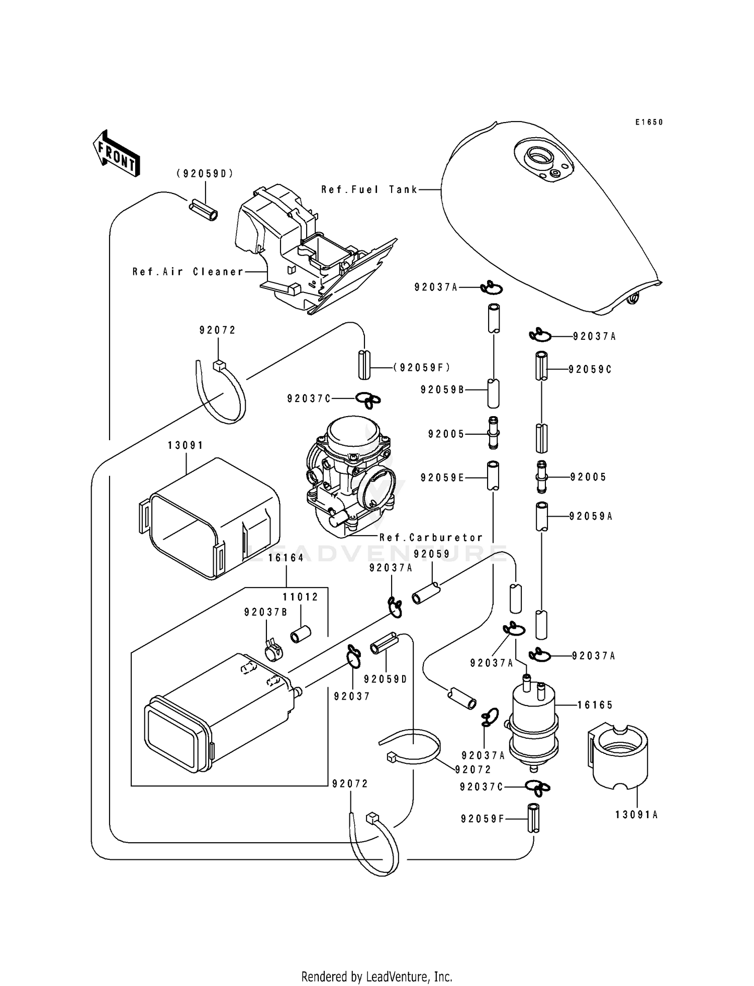 FUEL EVAPORATIVE SYSTEM