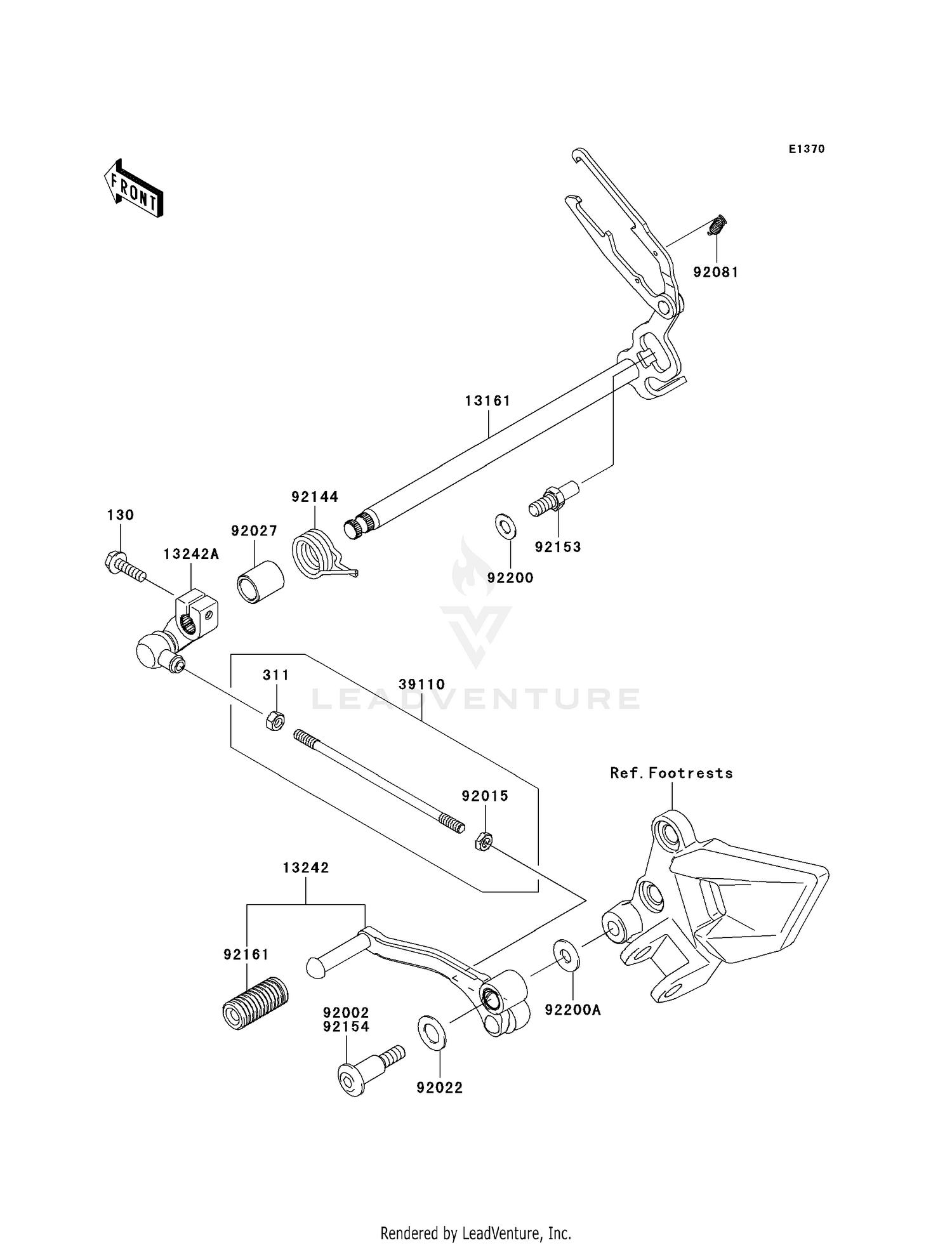 GEAR CHANGE MECHANISM