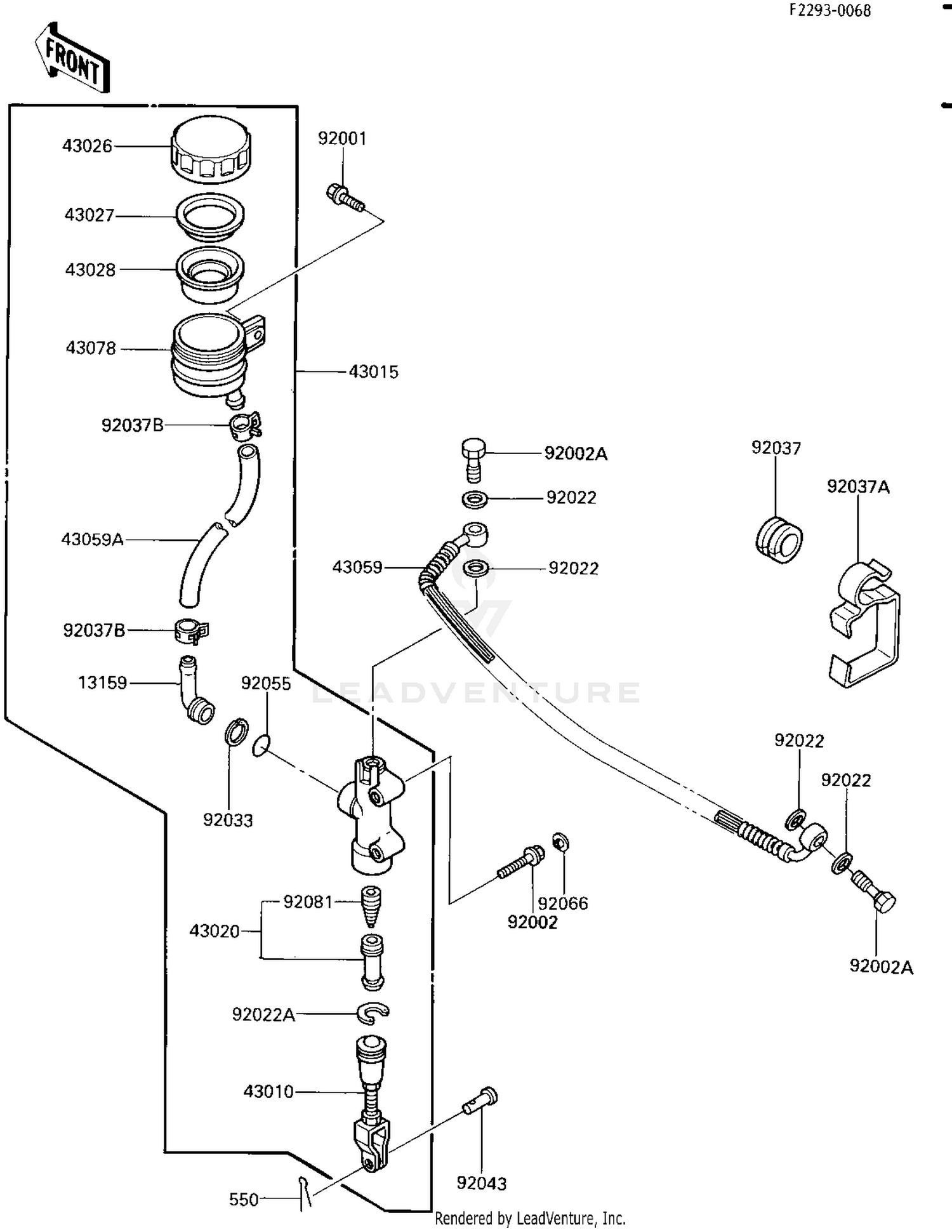 REAR MASTER CYLINDER