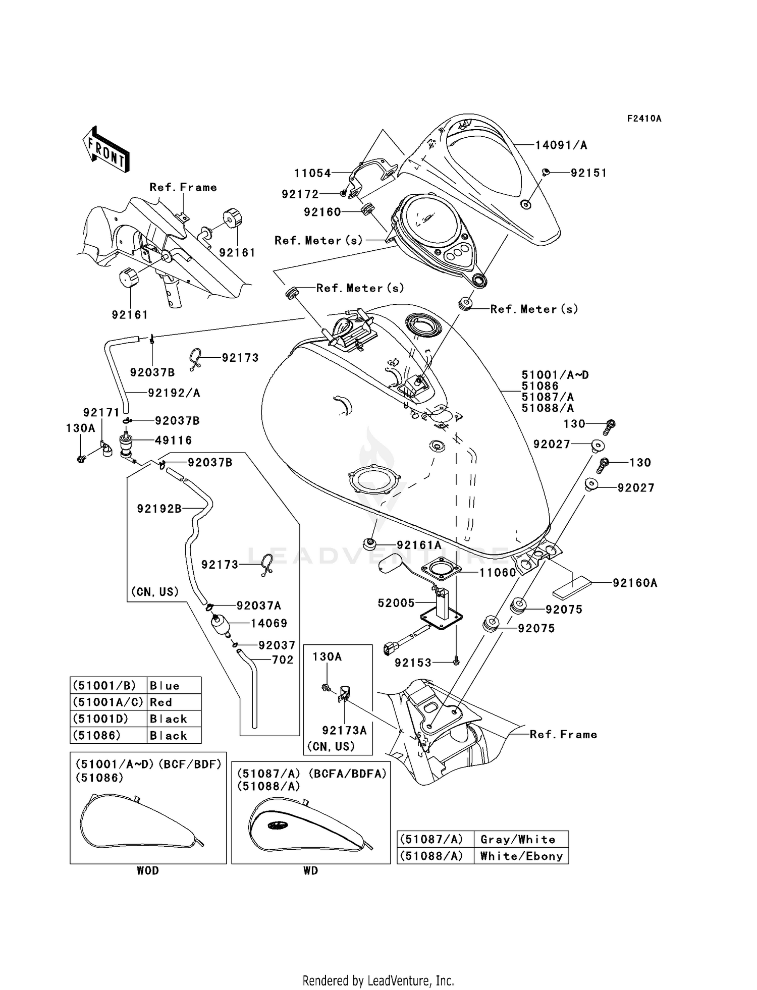 FUEL TANK (BCF-BDFA)