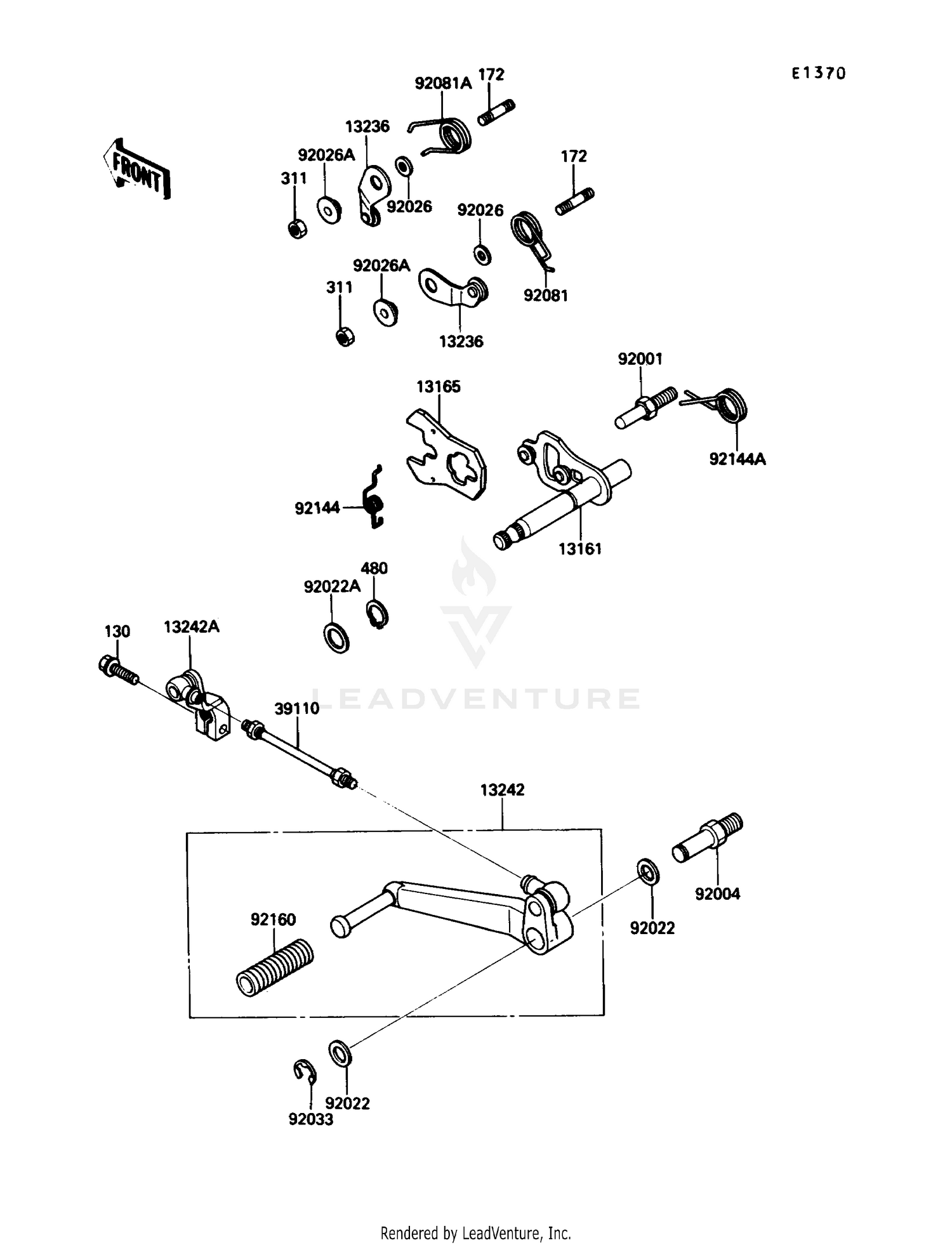 GEAR CHANGE MECHANISM