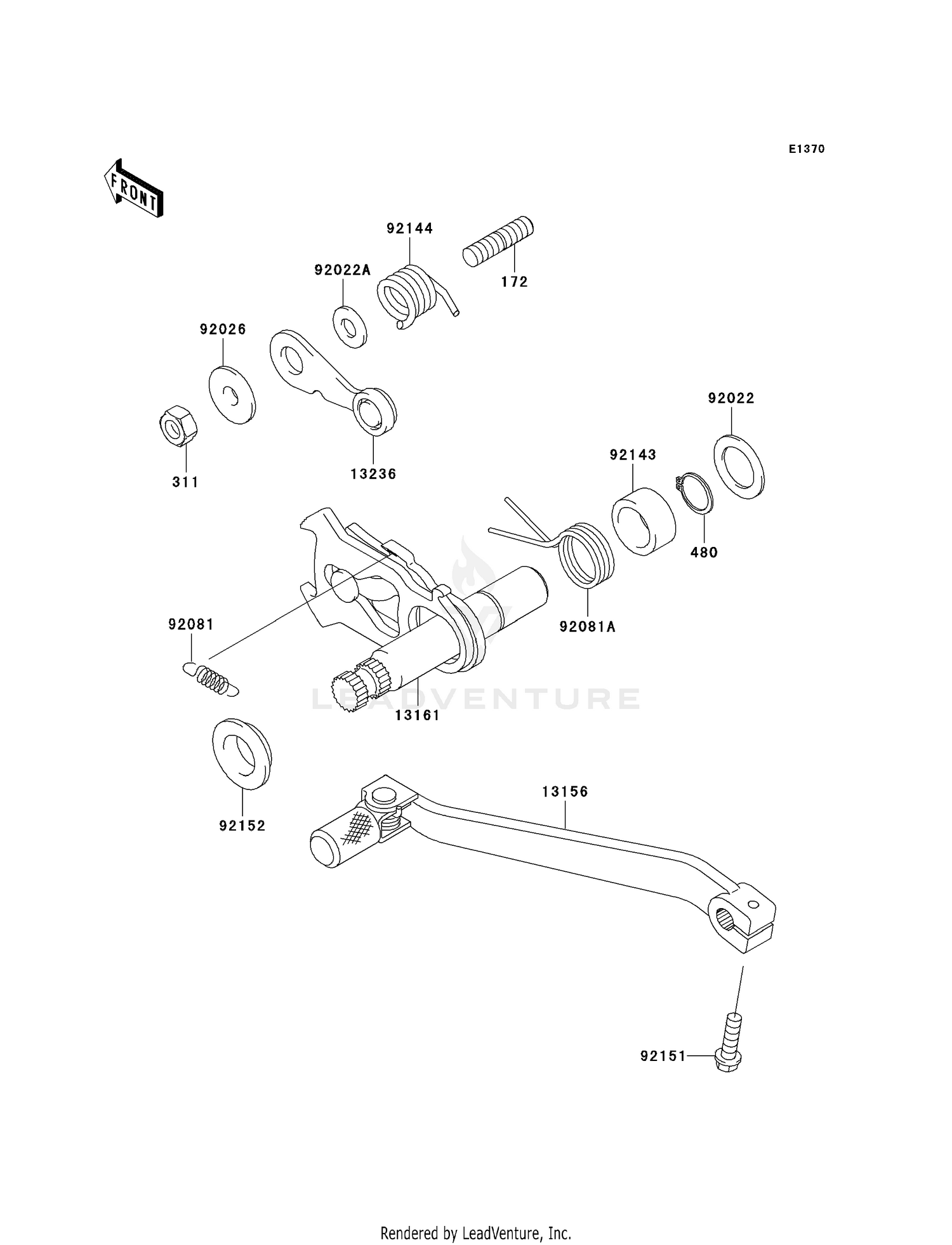 GEAR CHANGE MECHANISM