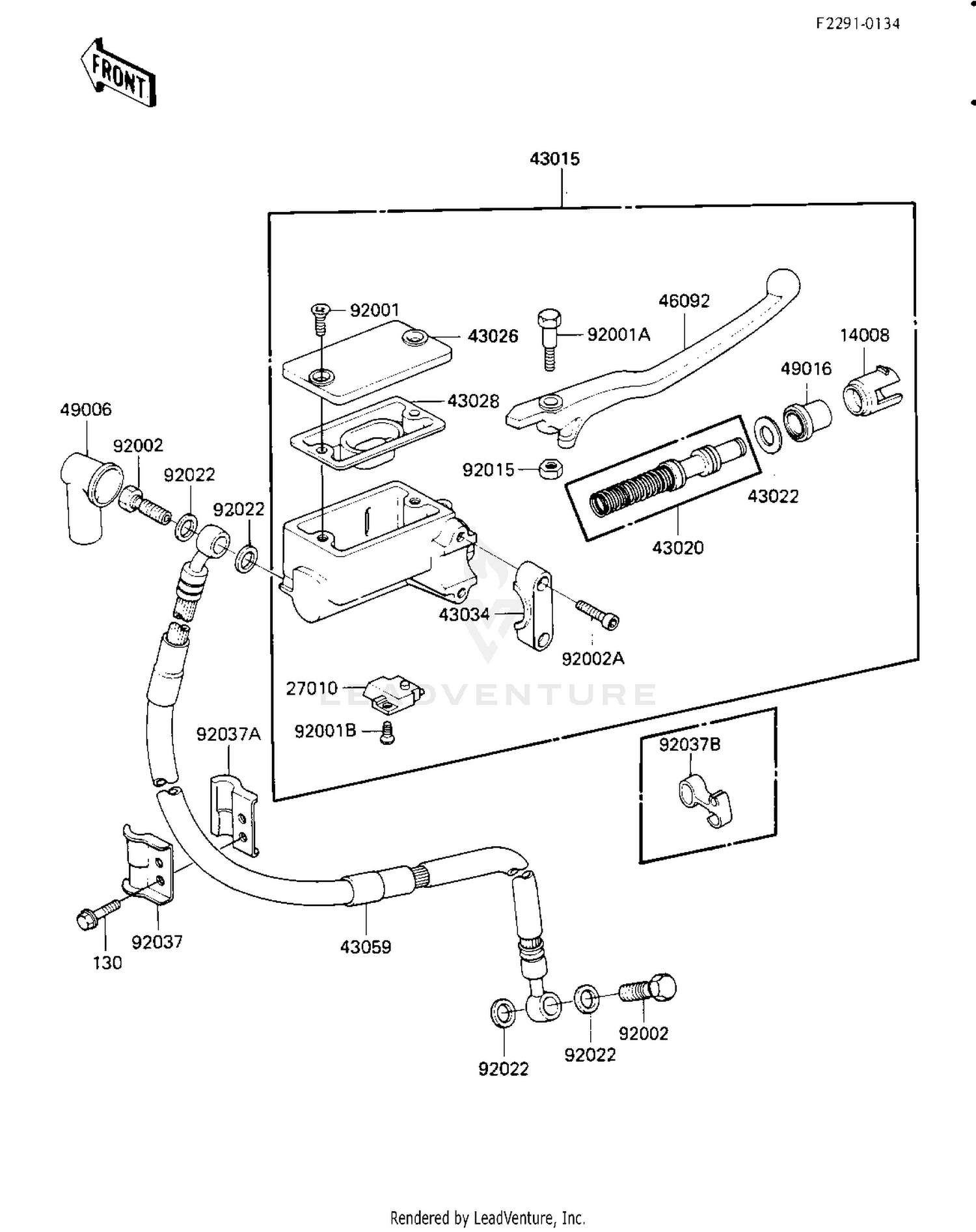FRONT MASTER CYLINDER
