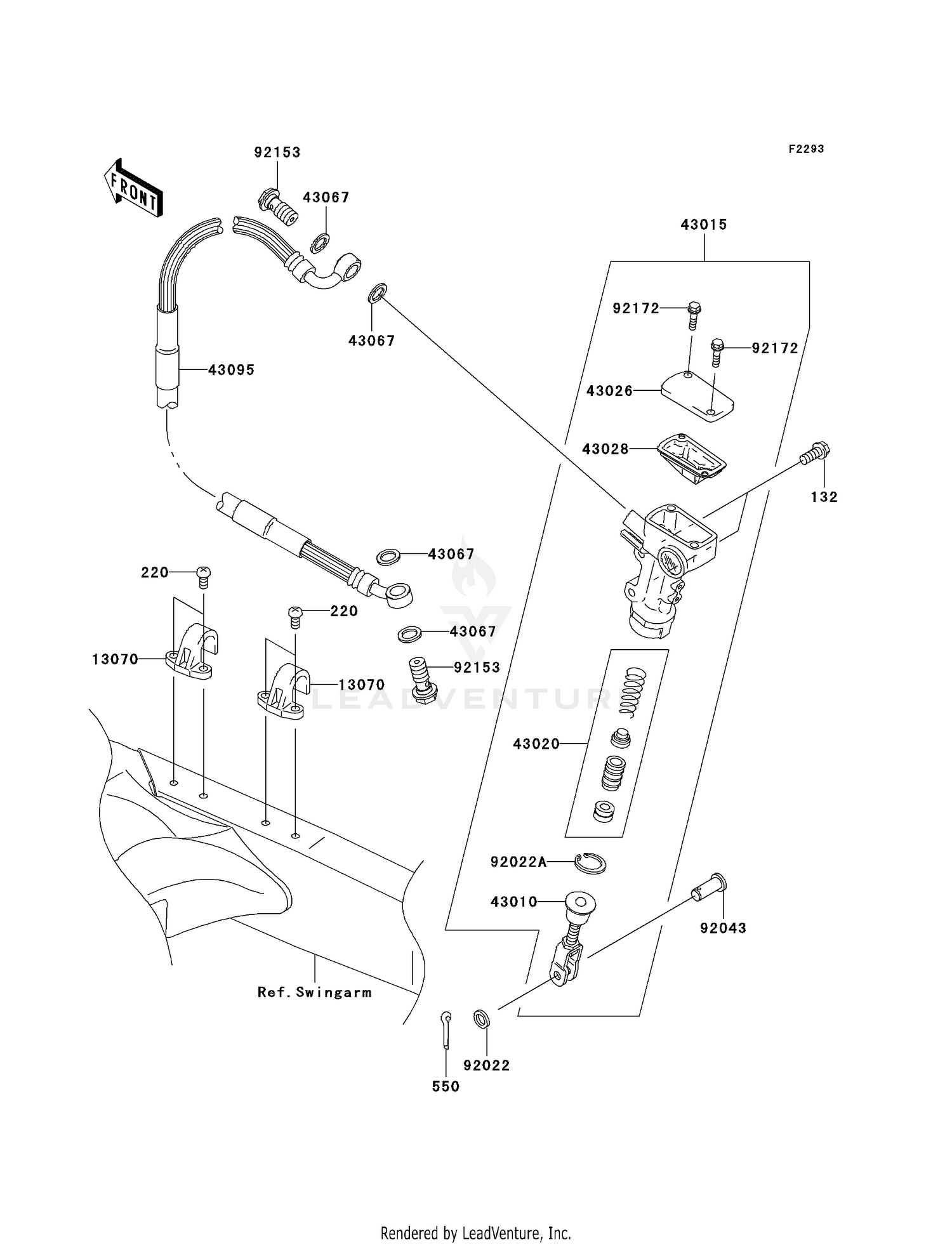 REAR MASTER CYLINDER